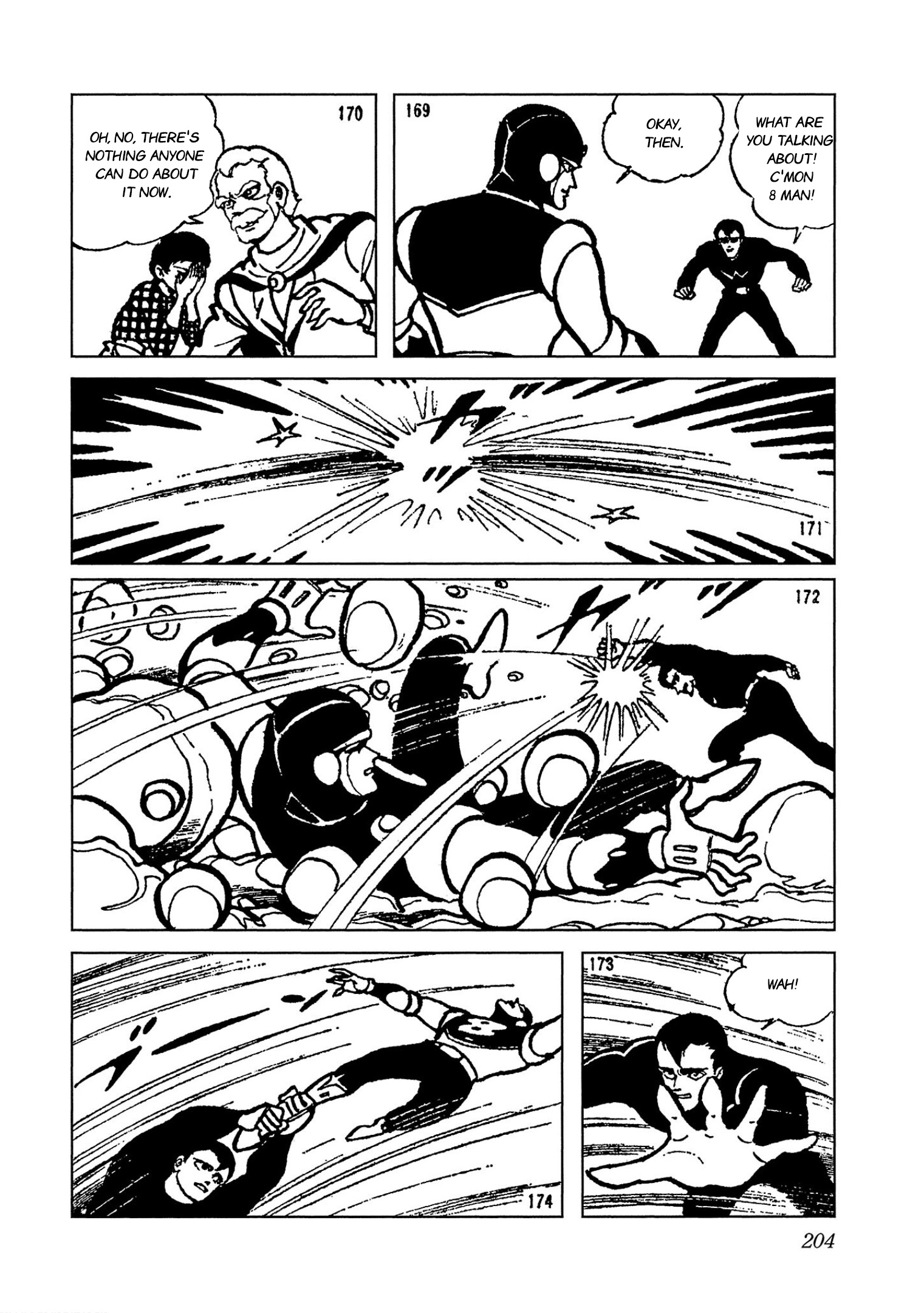 8-Man Vs Cyborg 009 - Vol.2 Chapter 10.1: Bonus Track: Duel