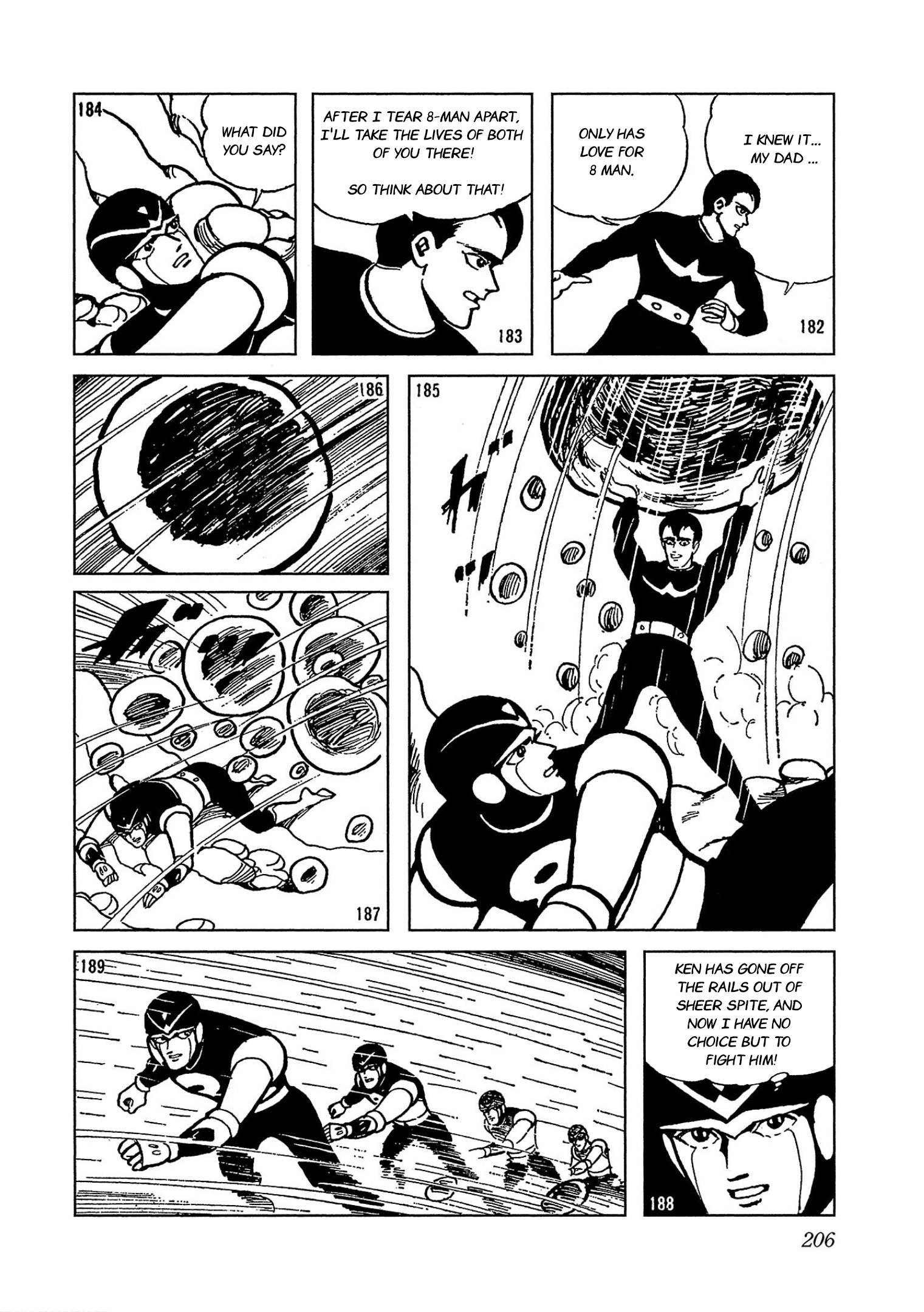 8-Man Vs Cyborg 009 - Vol.2 Chapter 10.1: Bonus Track: Duel