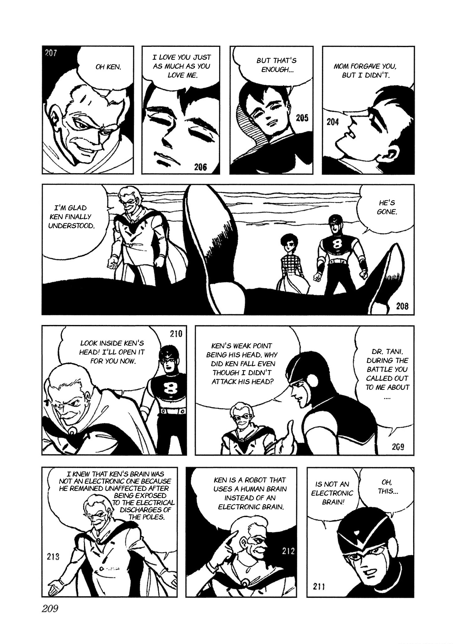 8-Man Vs Cyborg 009 - Vol.2 Chapter 10.1: Bonus Track: Duel