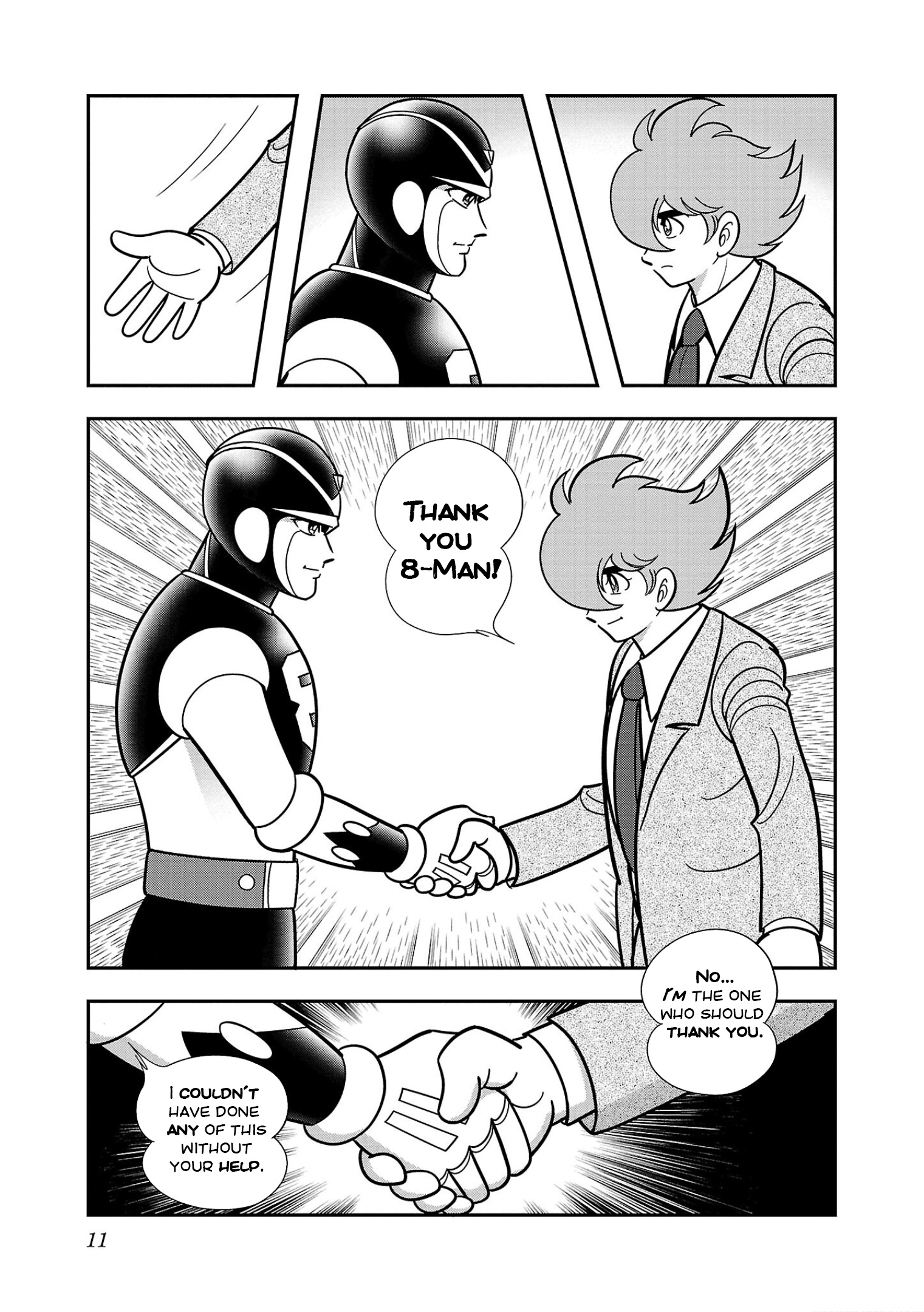 8-Man Vs Cyborg 009 - Vol.2 Chapter 7: Demons Of War