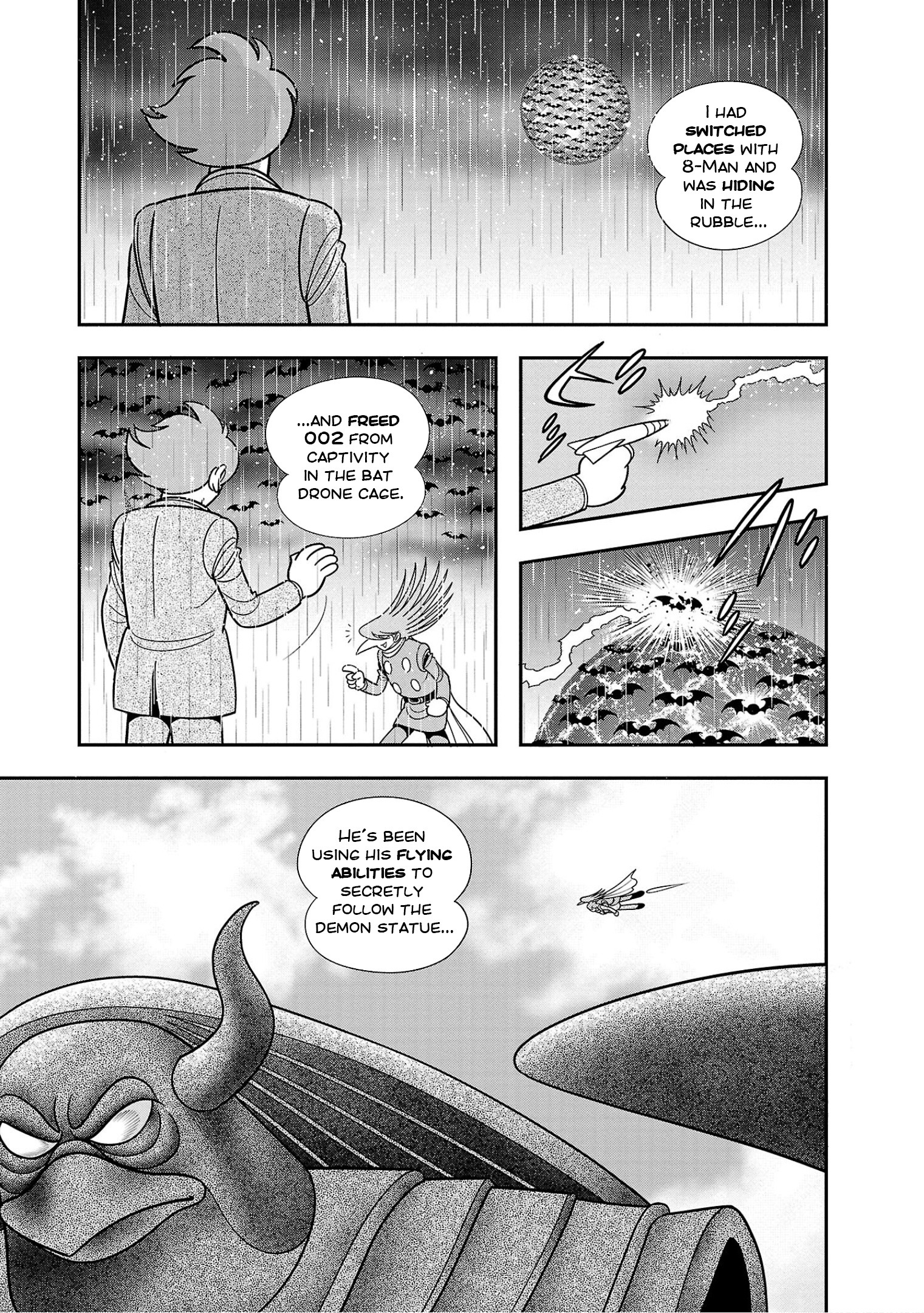 8-Man Vs Cyborg 009 - Vol.2 Chapter 7: Demons Of War