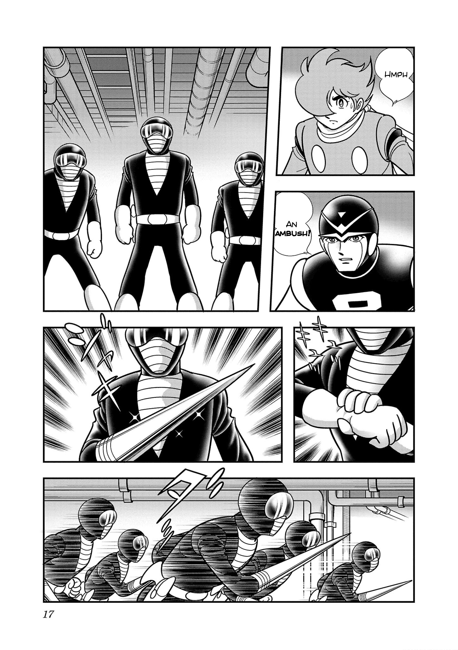 8-Man Vs Cyborg 009 - Vol.2 Chapter 7: Demons Of War