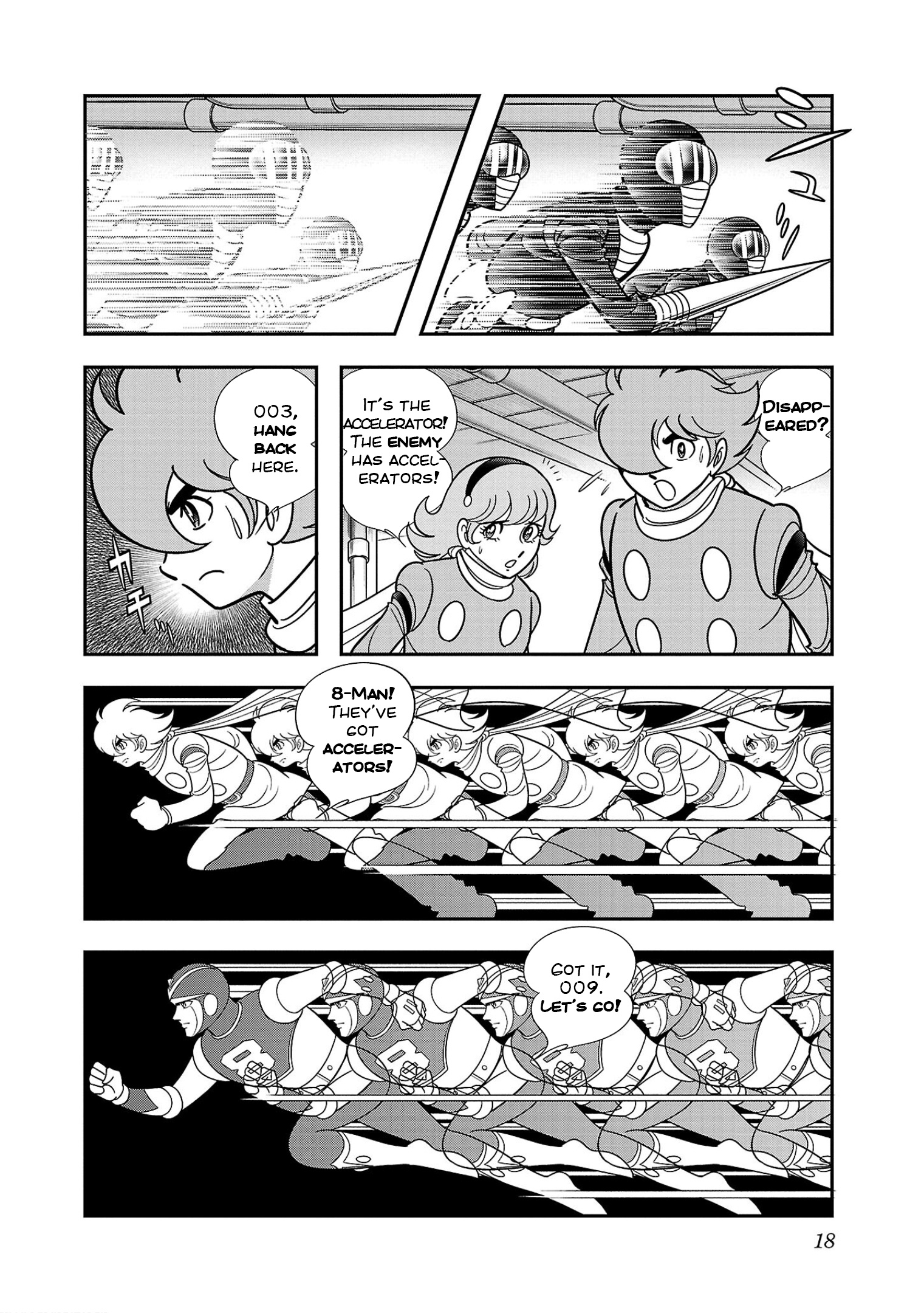 8-Man Vs Cyborg 009 - Vol.2 Chapter 7: Demons Of War