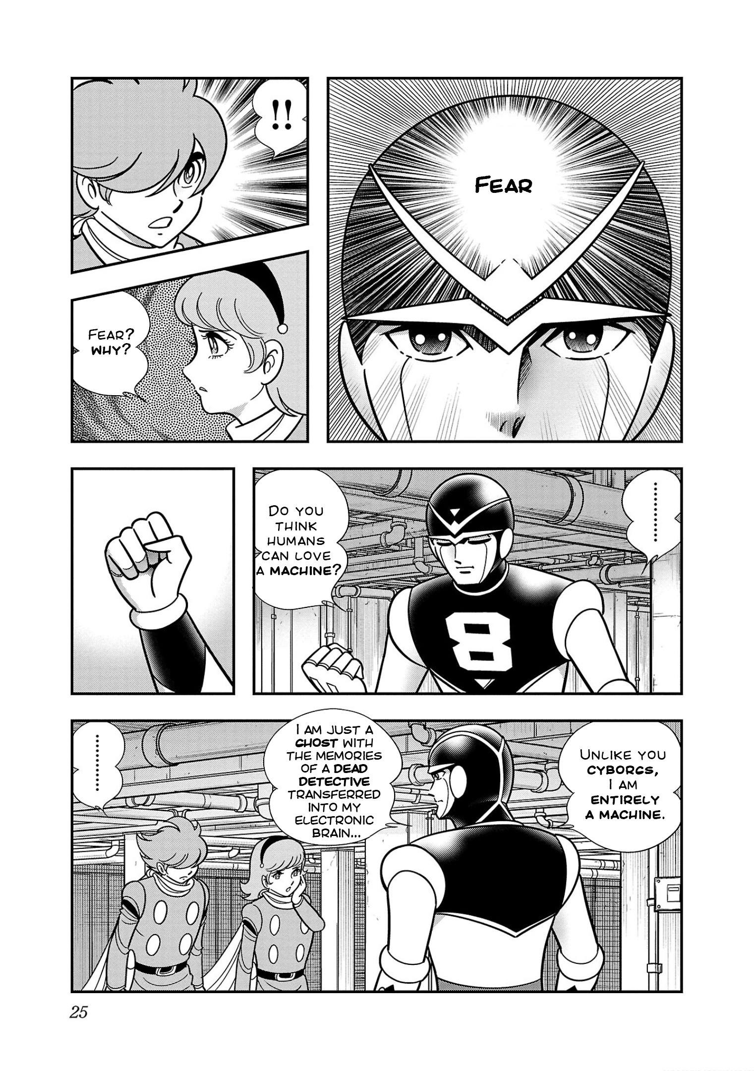 8-Man Vs Cyborg 009 - Vol.2 Chapter 7: Demons Of War