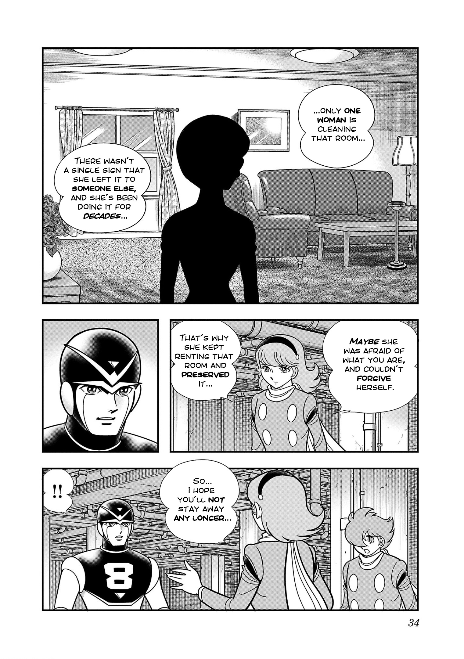 8-Man Vs Cyborg 009 - Vol.2 Chapter 7: Demons Of War