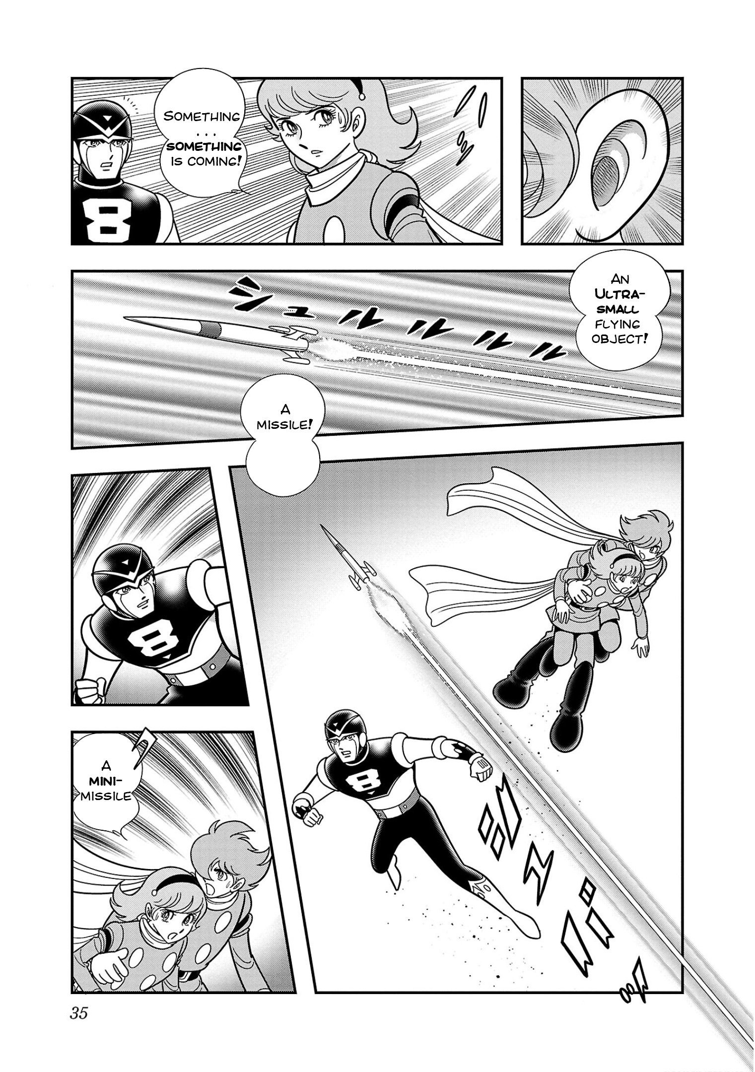 8-Man Vs Cyborg 009 - Vol.2 Chapter 7: Demons Of War