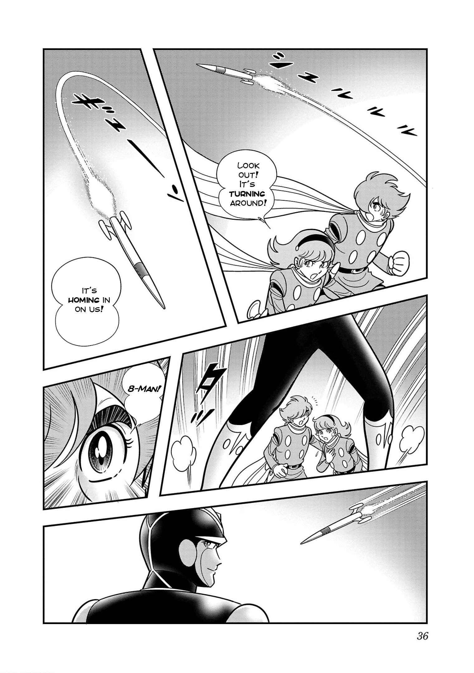 8-Man Vs Cyborg 009 - Vol.2 Chapter 7: Demons Of War