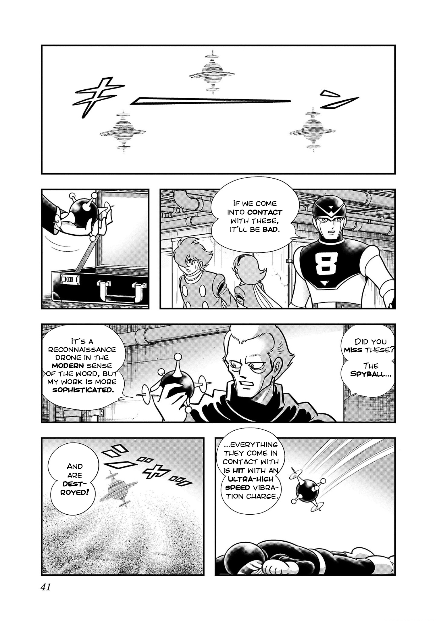 8-Man Vs Cyborg 009 - Vol.2 Chapter 7: Demons Of War