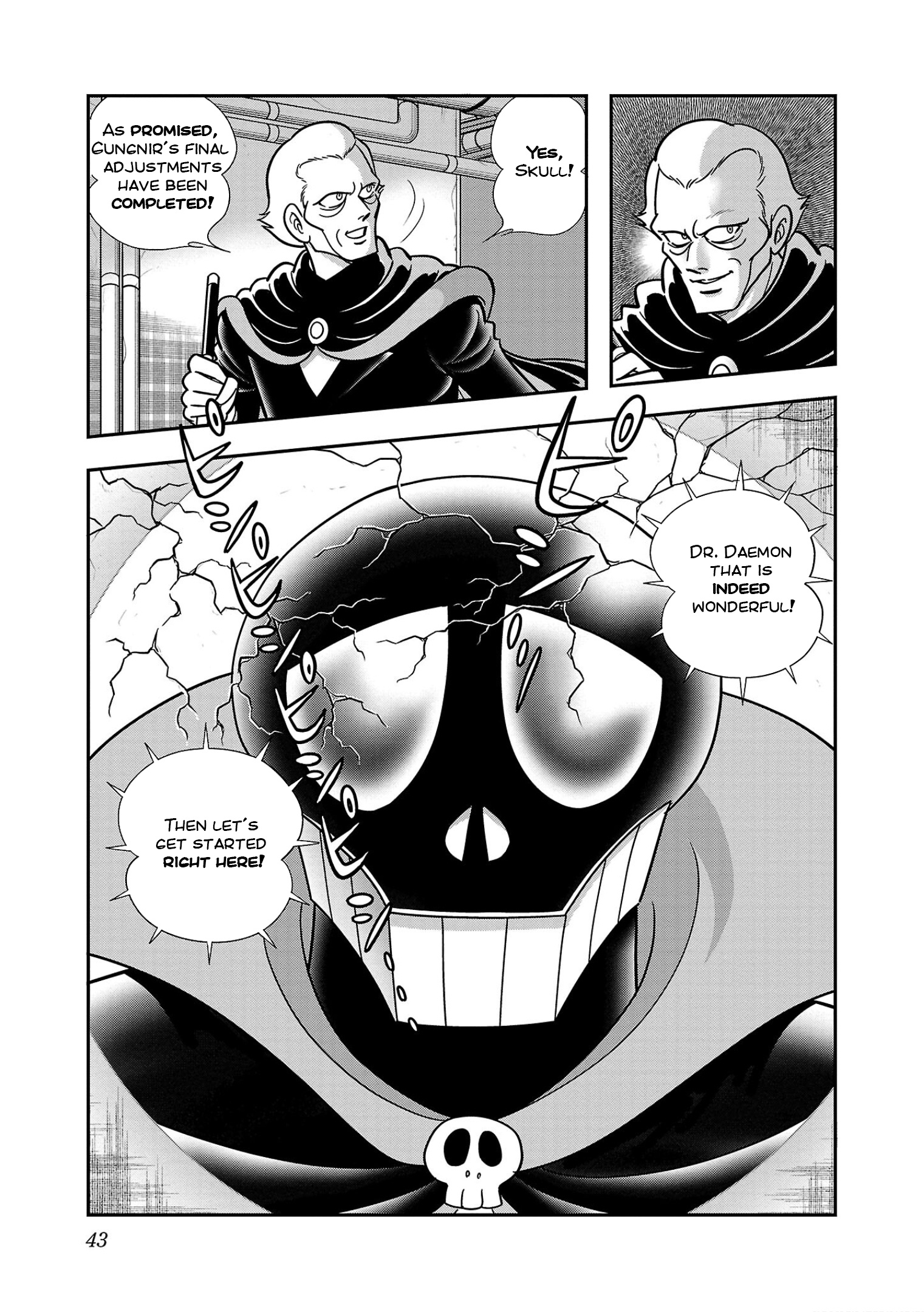 8-Man Vs Cyborg 009 - Vol.2 Chapter 7: Demons Of War