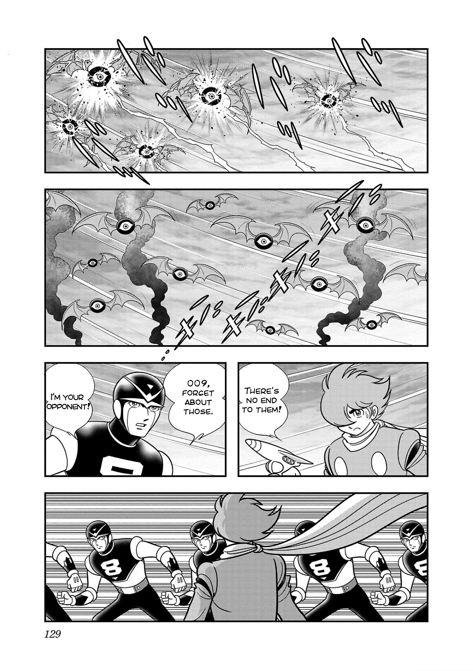 8-Man Vs Cyborg 009 - Vol.1 Chapter 4: End Of A Deadly Fight