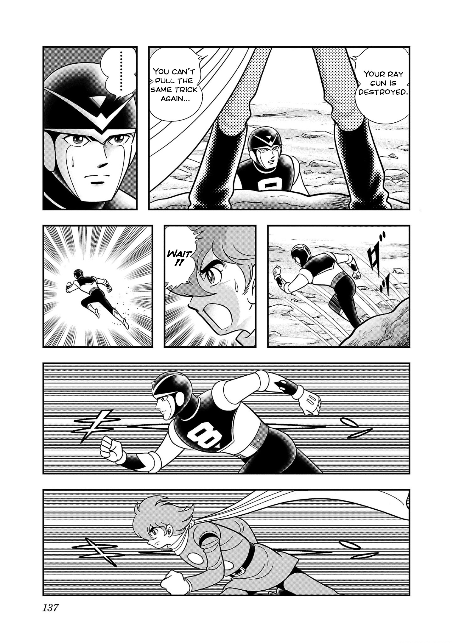 8-Man Vs Cyborg 009 - Vol.1 Chapter 4: End Of A Deadly Fight