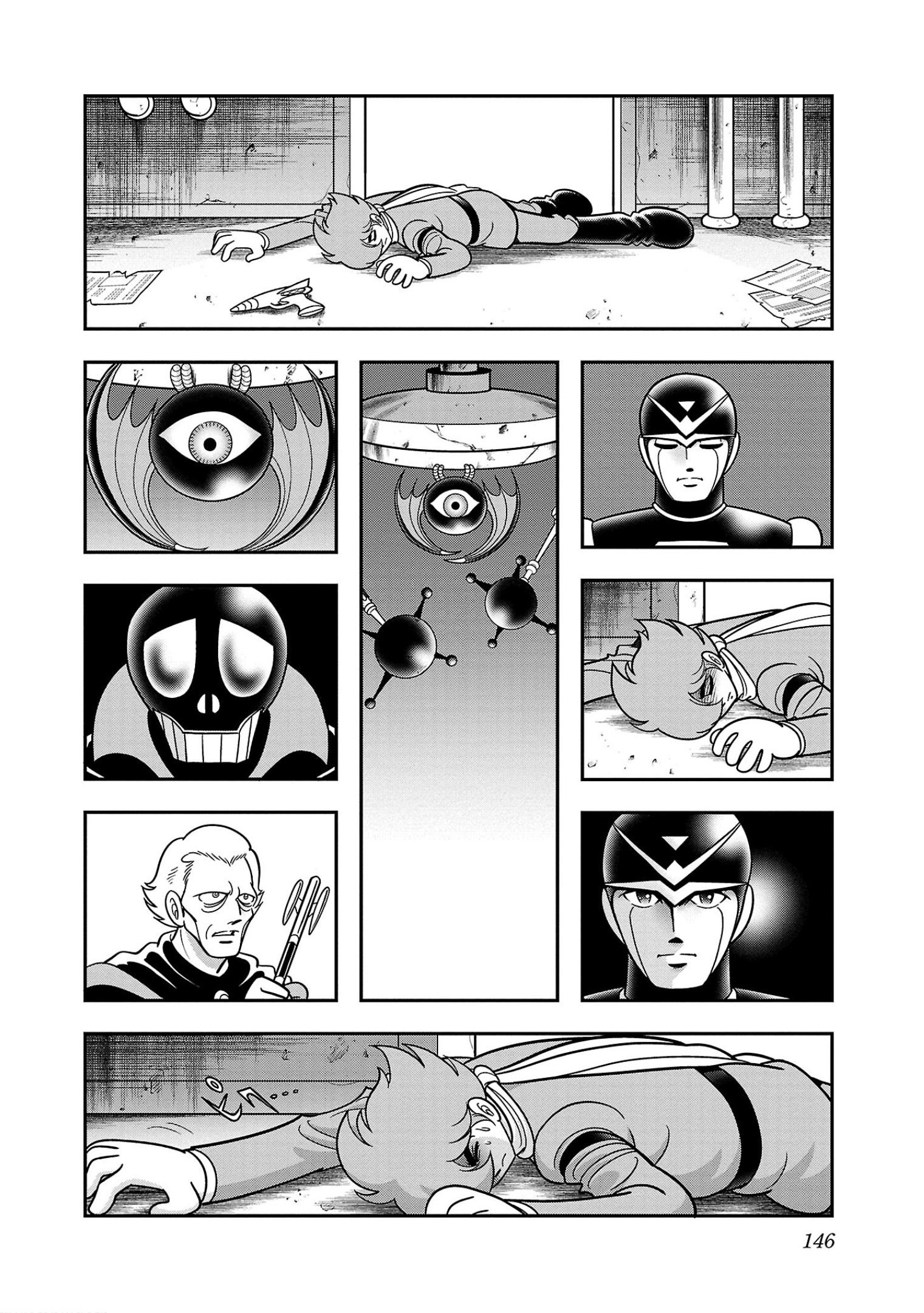 8-Man Vs Cyborg 009 - Vol.1 Chapter 4: End Of A Deadly Fight