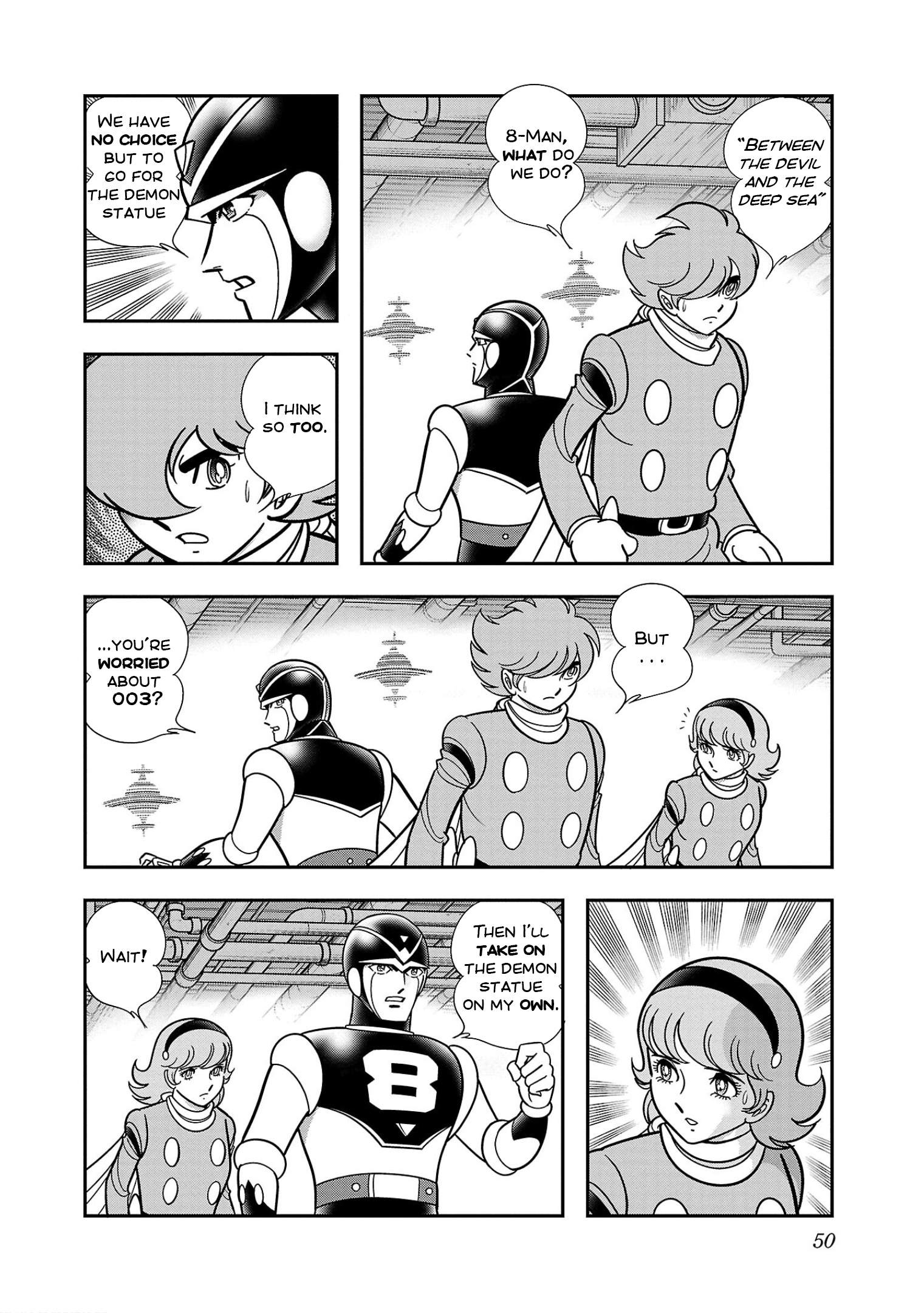 8-Man Vs Cyborg 009 - Vol.2 Chapter 8: Demonic Image