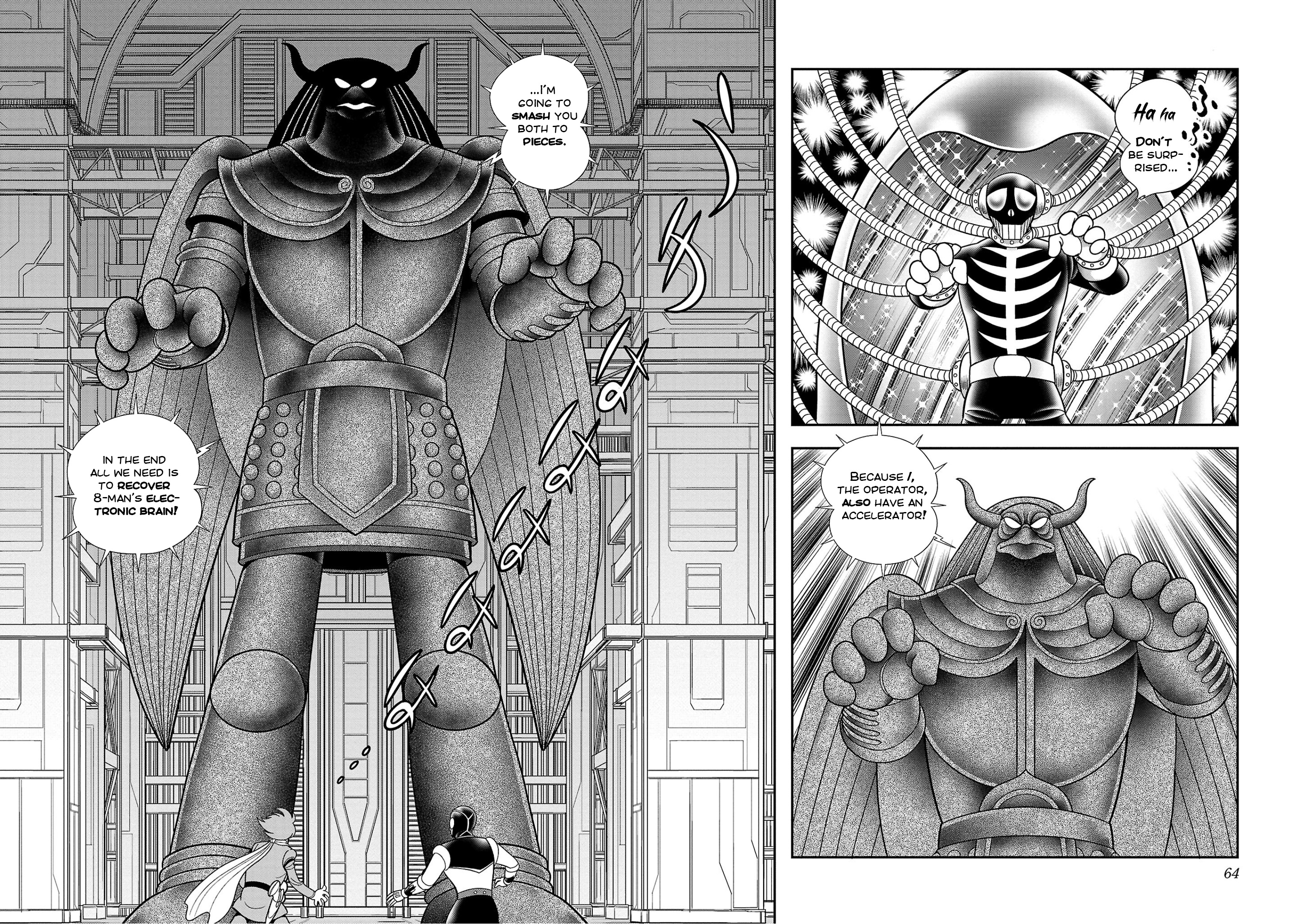 8-Man Vs Cyborg 009 - Vol.2 Chapter 8: Demonic Image