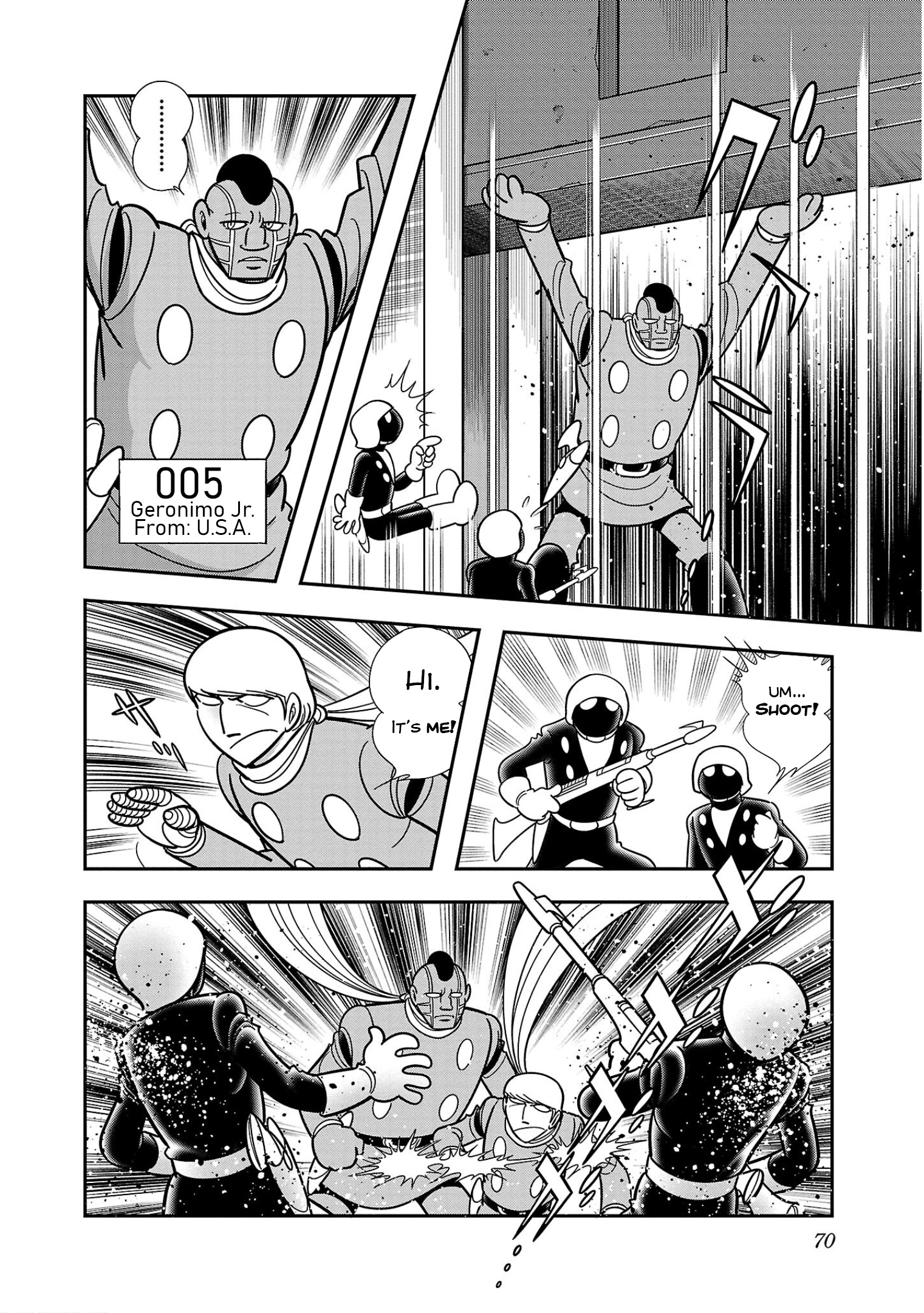 8-Man Vs Cyborg 009 - Vol.2 Chapter 8: Demonic Image