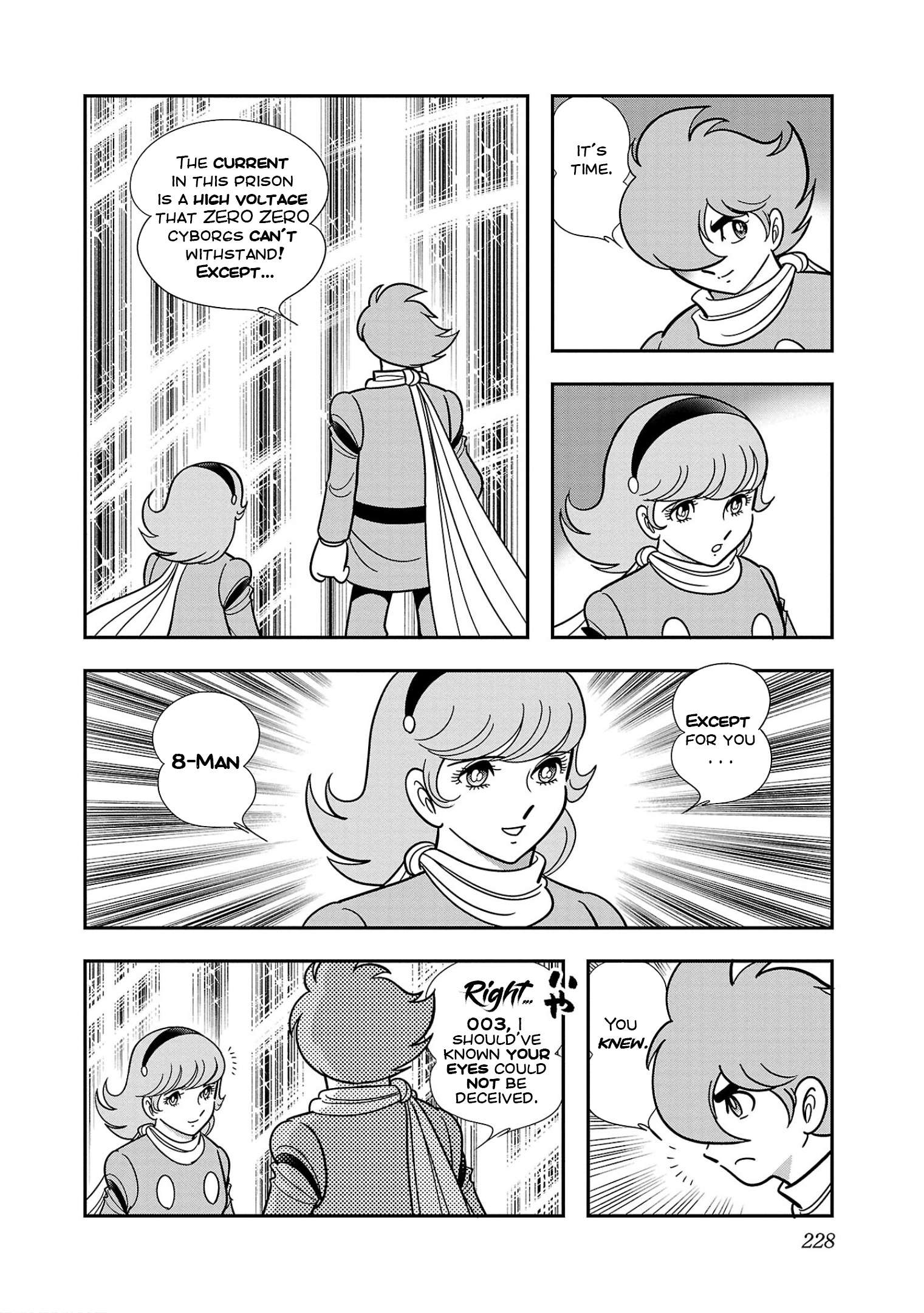 8-Man Vs Cyborg 009 - Vol.1 Chapter 6: Counterattack