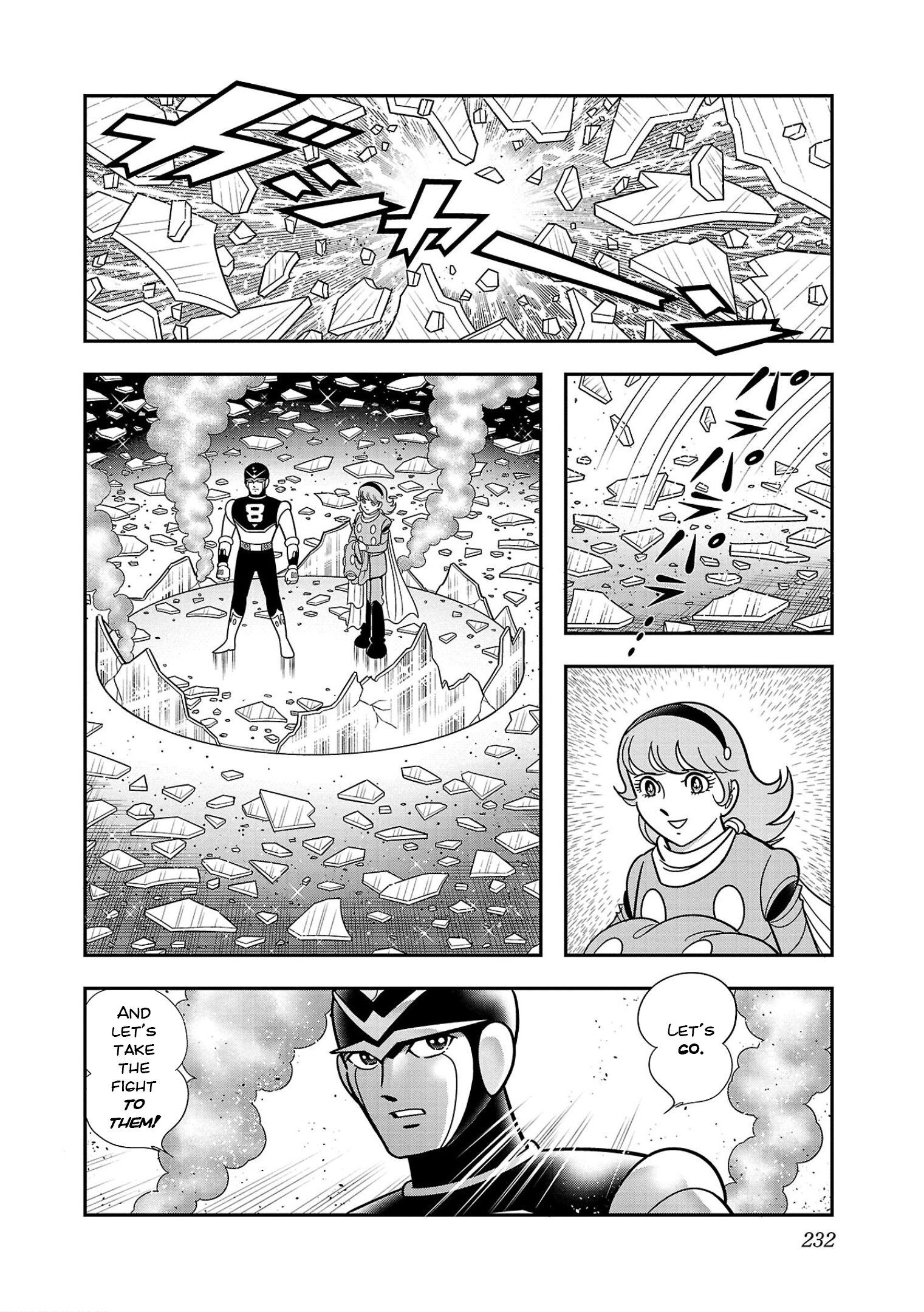 8-Man Vs Cyborg 009 - Vol.1 Chapter 6: Counterattack