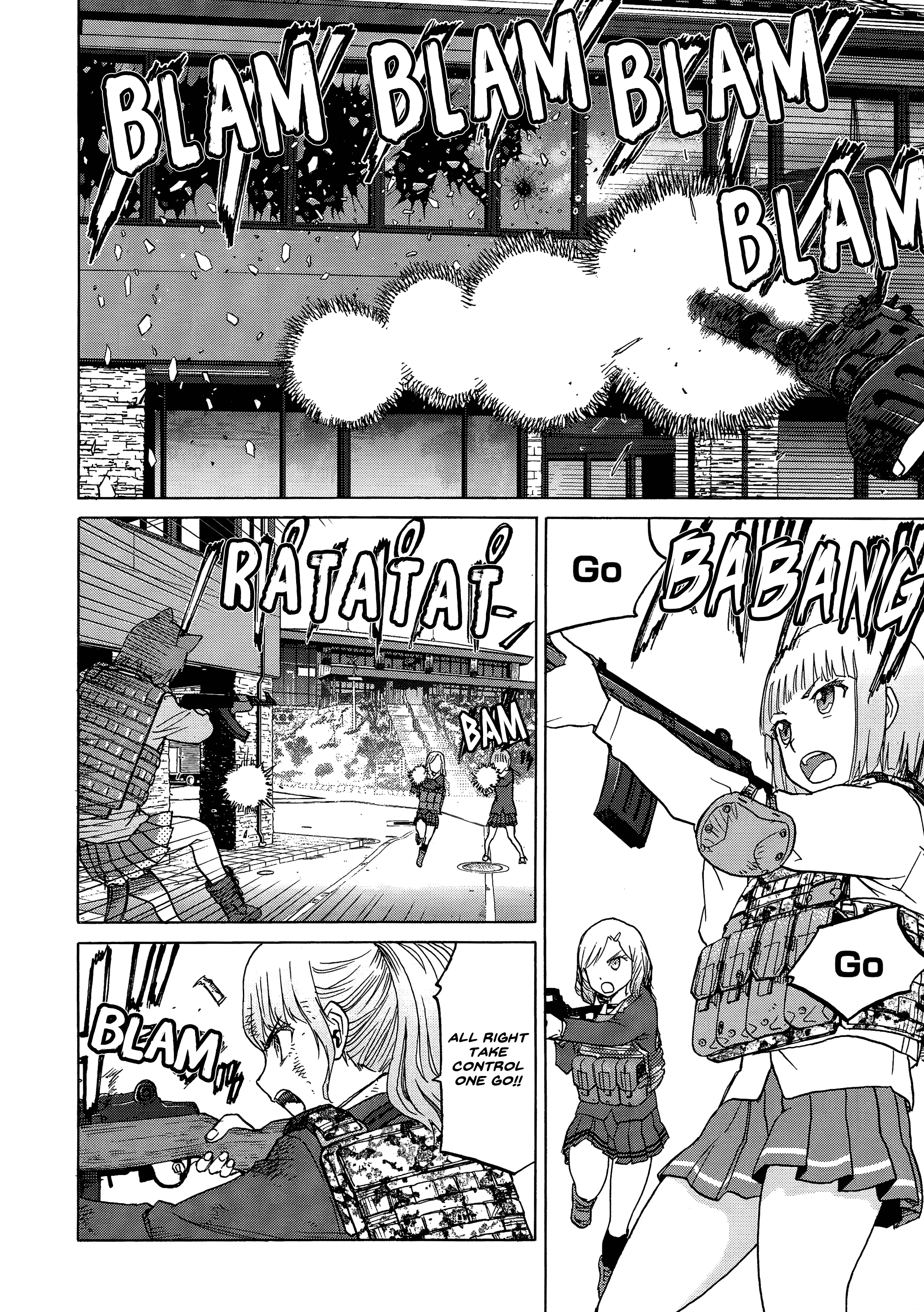 Upotte!! - Chapter 89: The Fierce Battle Unfolds At Owakudani! Hopes And Desires Collide!!