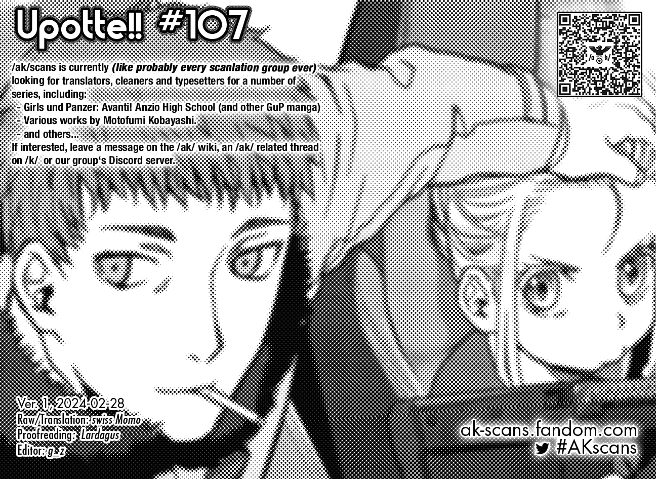 Upotte!! - Vol.14 Chapter 107: Genkoku, Teacher At Seishou Academy, Has An Encounter With-?