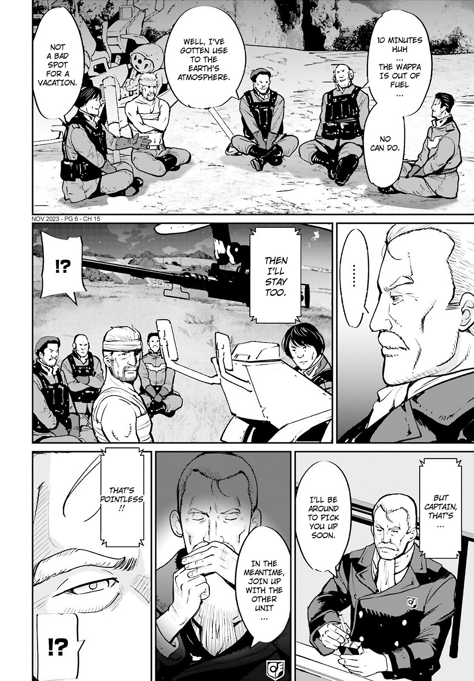 Mobile Suit Gundam 0080 - War In The Pocket - Chapter 15: Cyclops Squadron, To Space