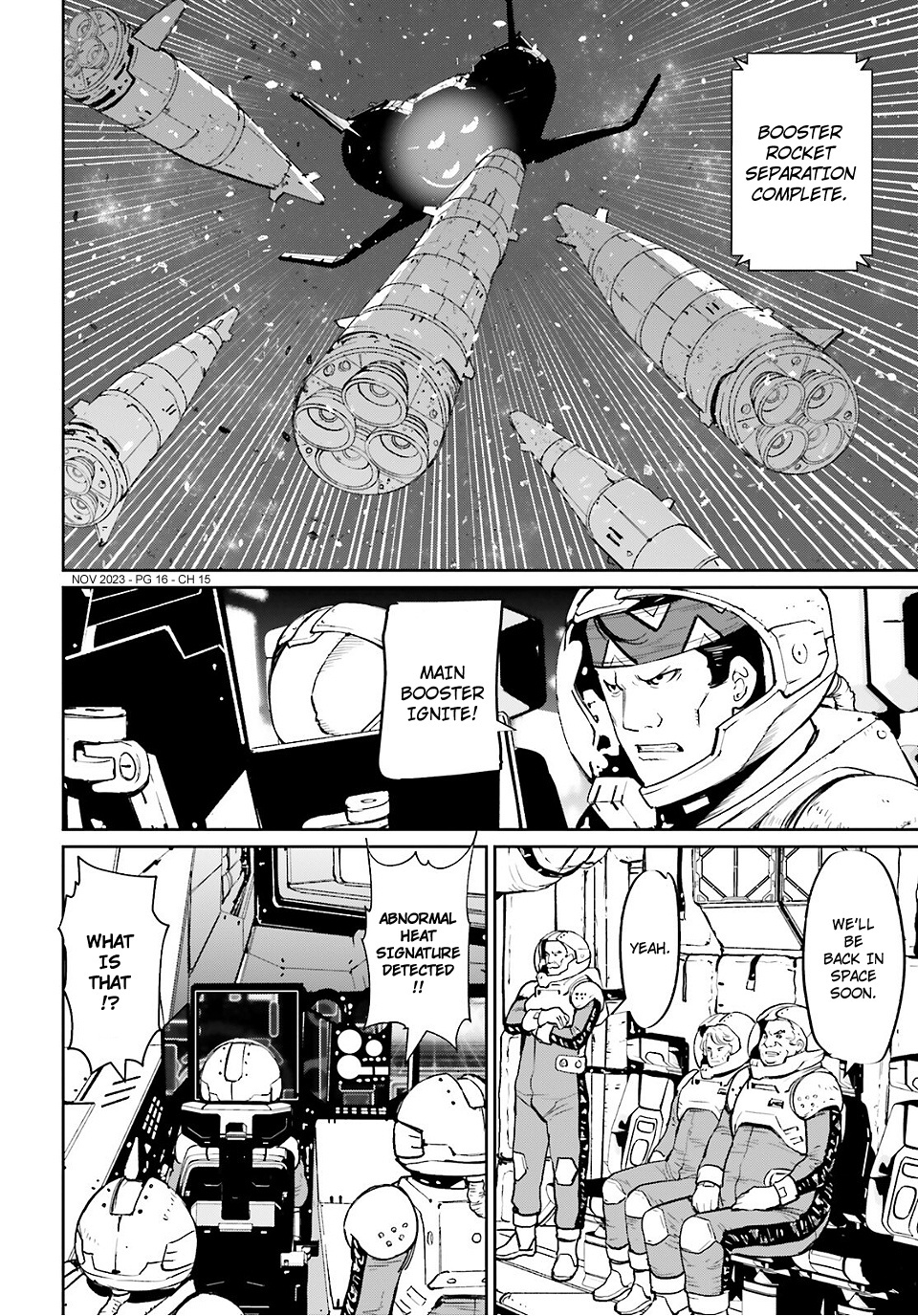 Mobile Suit Gundam 0080 - War In The Pocket - Chapter 15: Cyclops Squadron, To Space