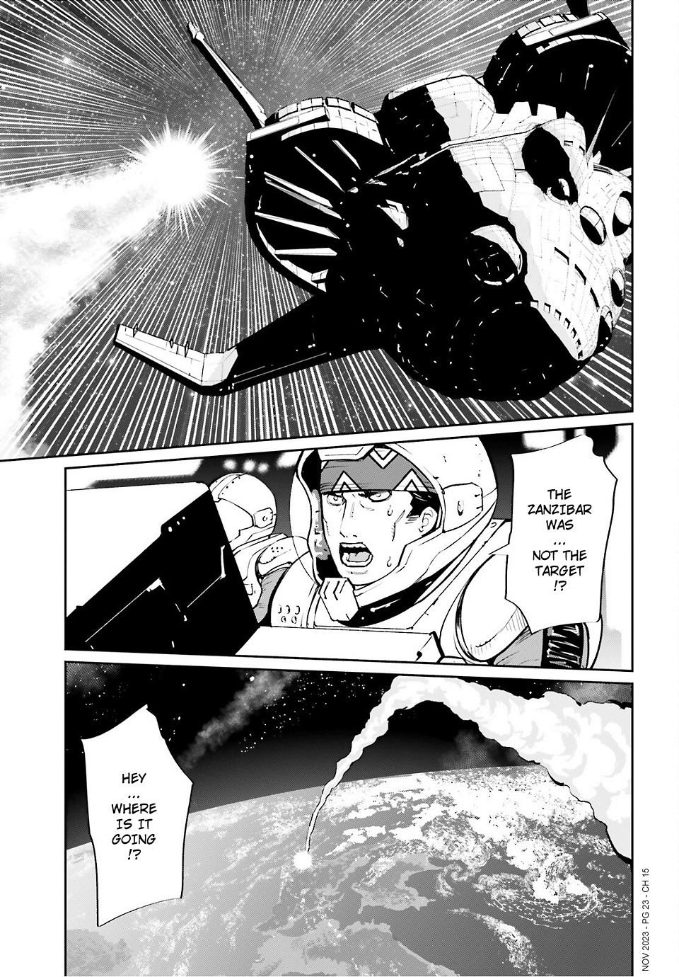 Mobile Suit Gundam 0080 - War In The Pocket - Chapter 15: Cyclops Squadron, To Space