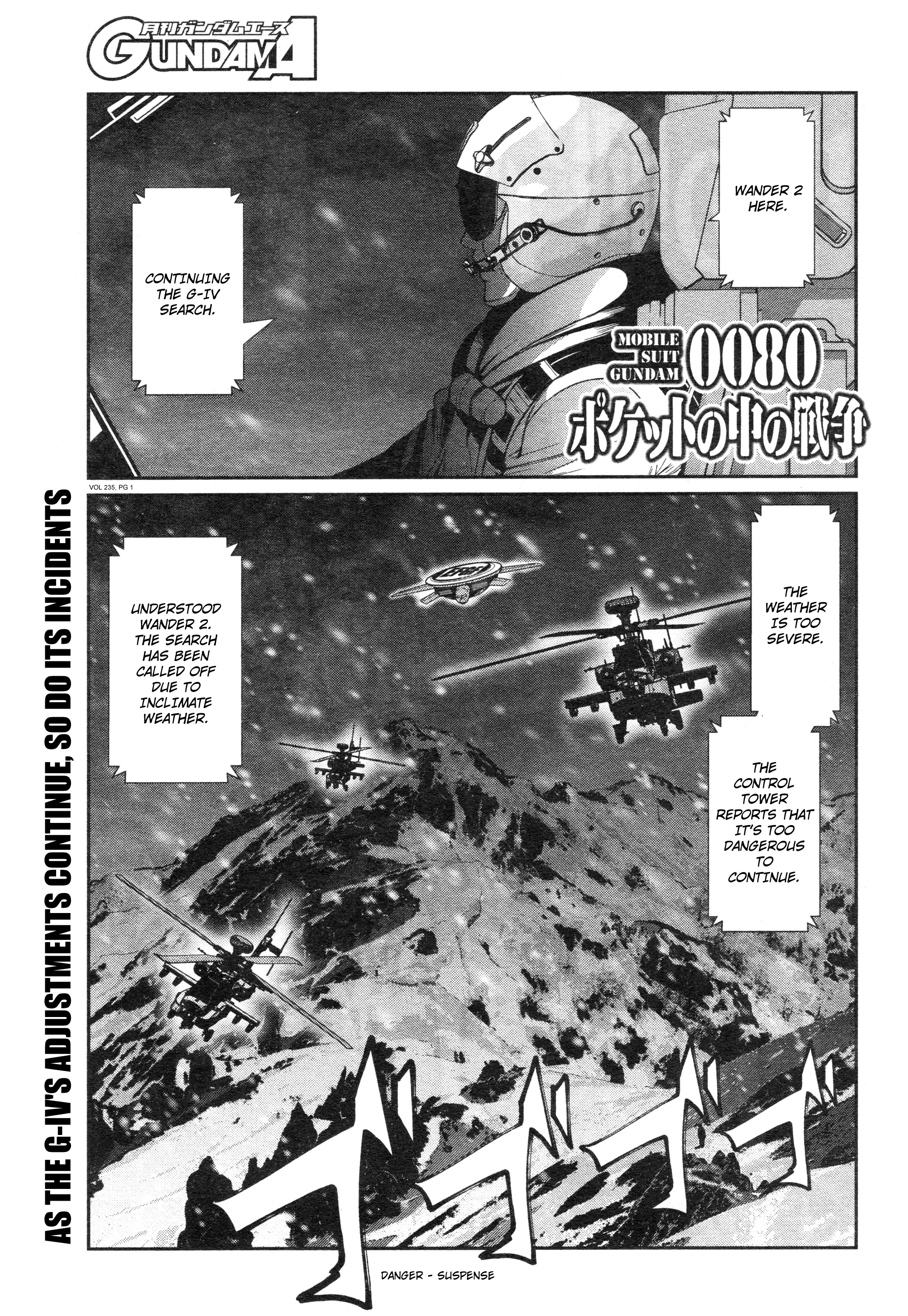 Mobile Suit Gundam 0080 - War In The Pocket - Vol.2 Chapter 5: Search