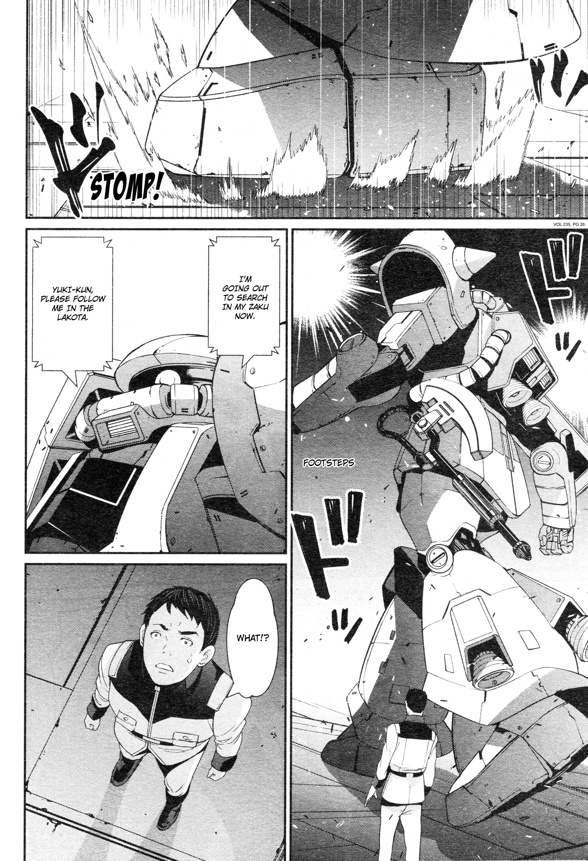 Mobile Suit Gundam 0080 - War In The Pocket - Vol.2 Chapter 5: Search