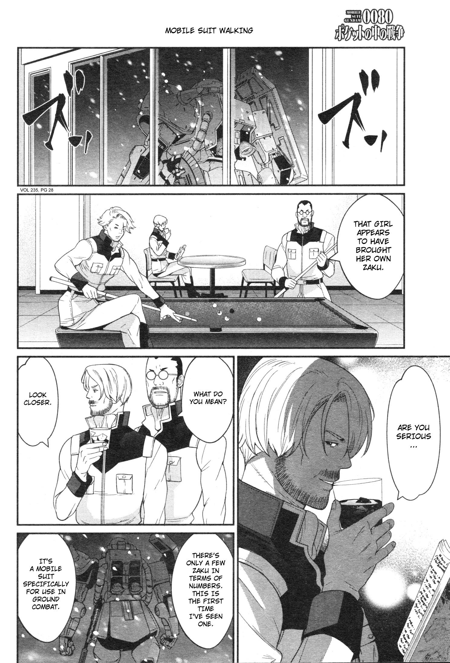 Mobile Suit Gundam 0080 - War In The Pocket - Vol.2 Chapter 5: Search