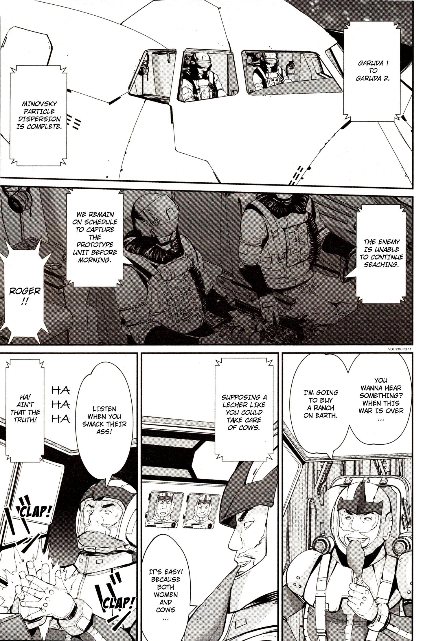 Mobile Suit Gundam 0080 - War In The Pocket - Vol.2 Chapter 6: Battle Encounter