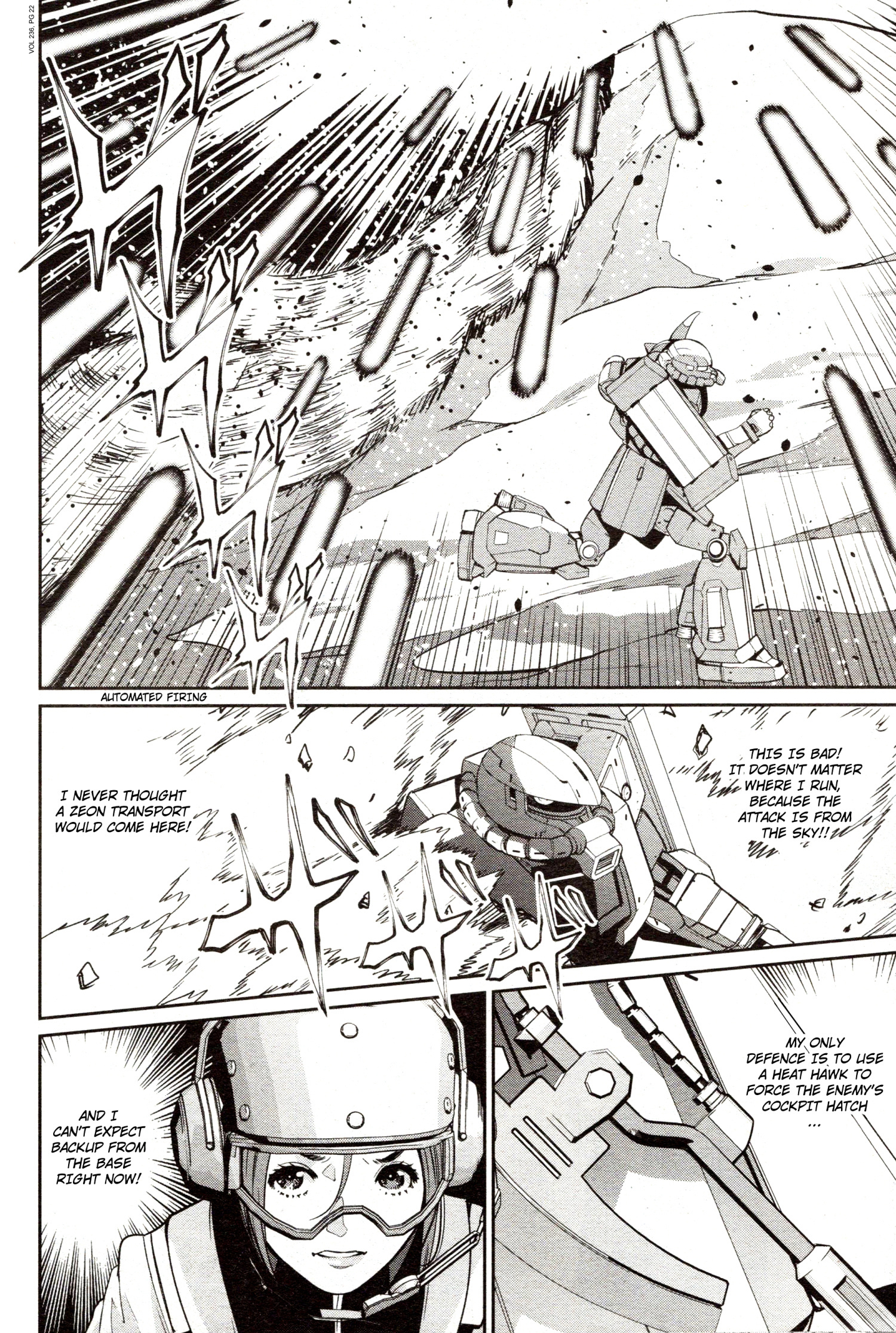 Mobile Suit Gundam 0080 - War In The Pocket - Vol.2 Chapter 6: Battle Encounter