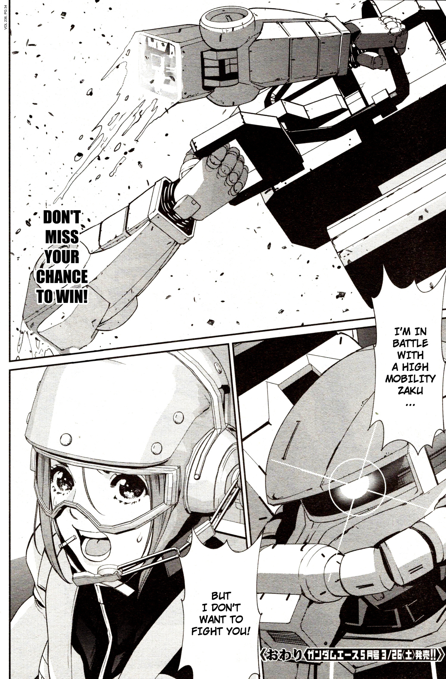 Mobile Suit Gundam 0080 - War In The Pocket - Vol.2 Chapter 6: Battle Encounter