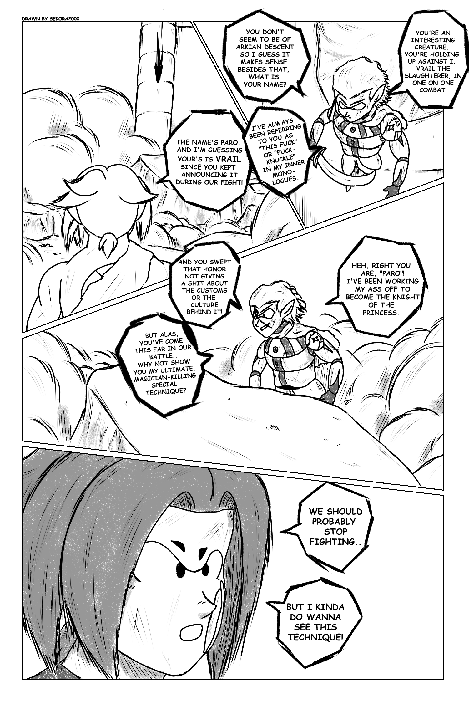 Misenchanted - Vol.1 Chapter 6: His World - Paro Vs. Vrail