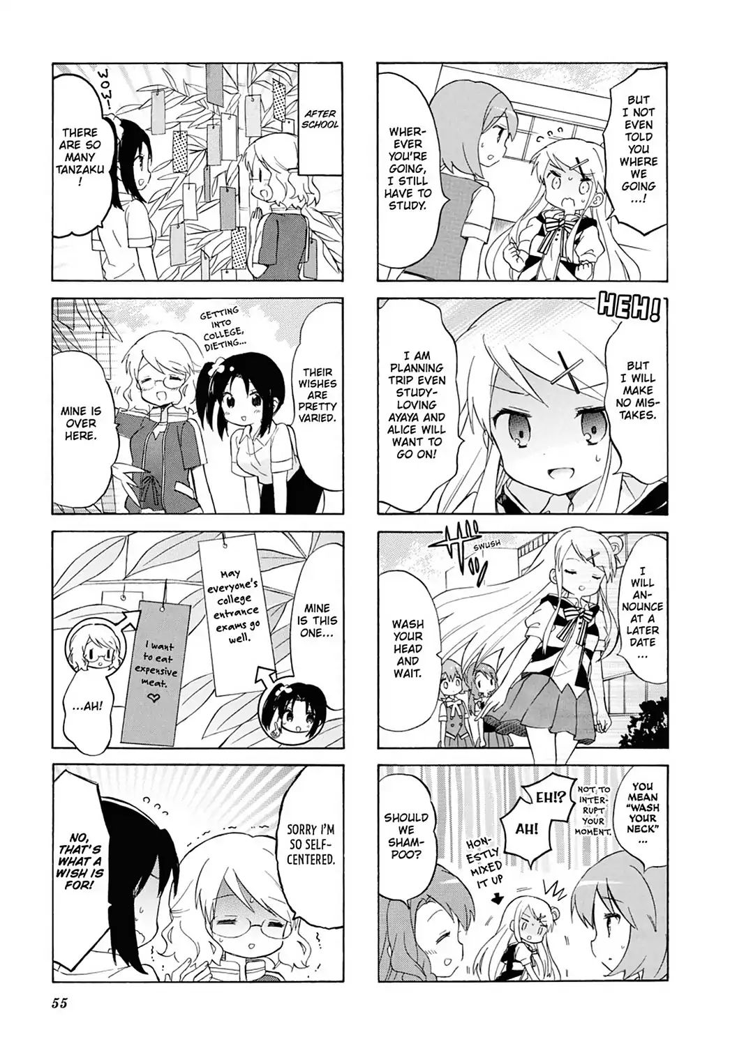 Kiniro Mosaic - Vol.9 Chapter 93