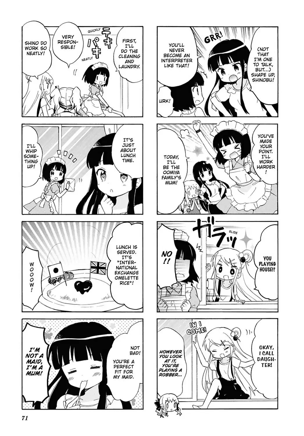 Kiniro Mosaic - Vol.9 Chapter 95