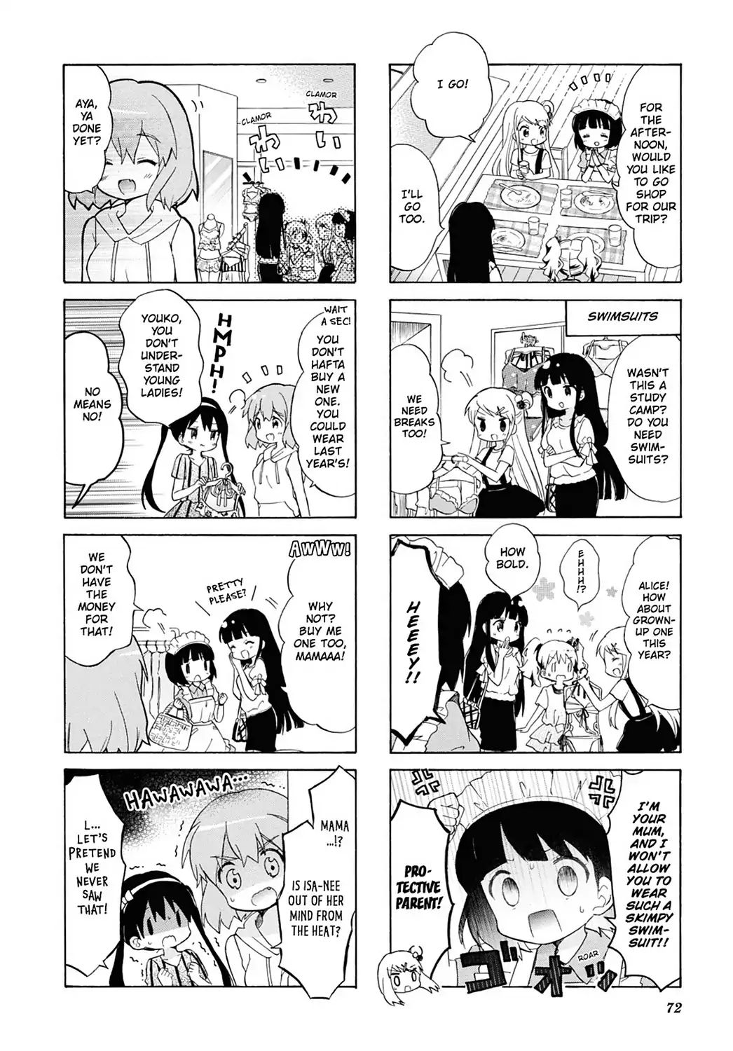 Kiniro Mosaic - Vol.9 Chapter 95