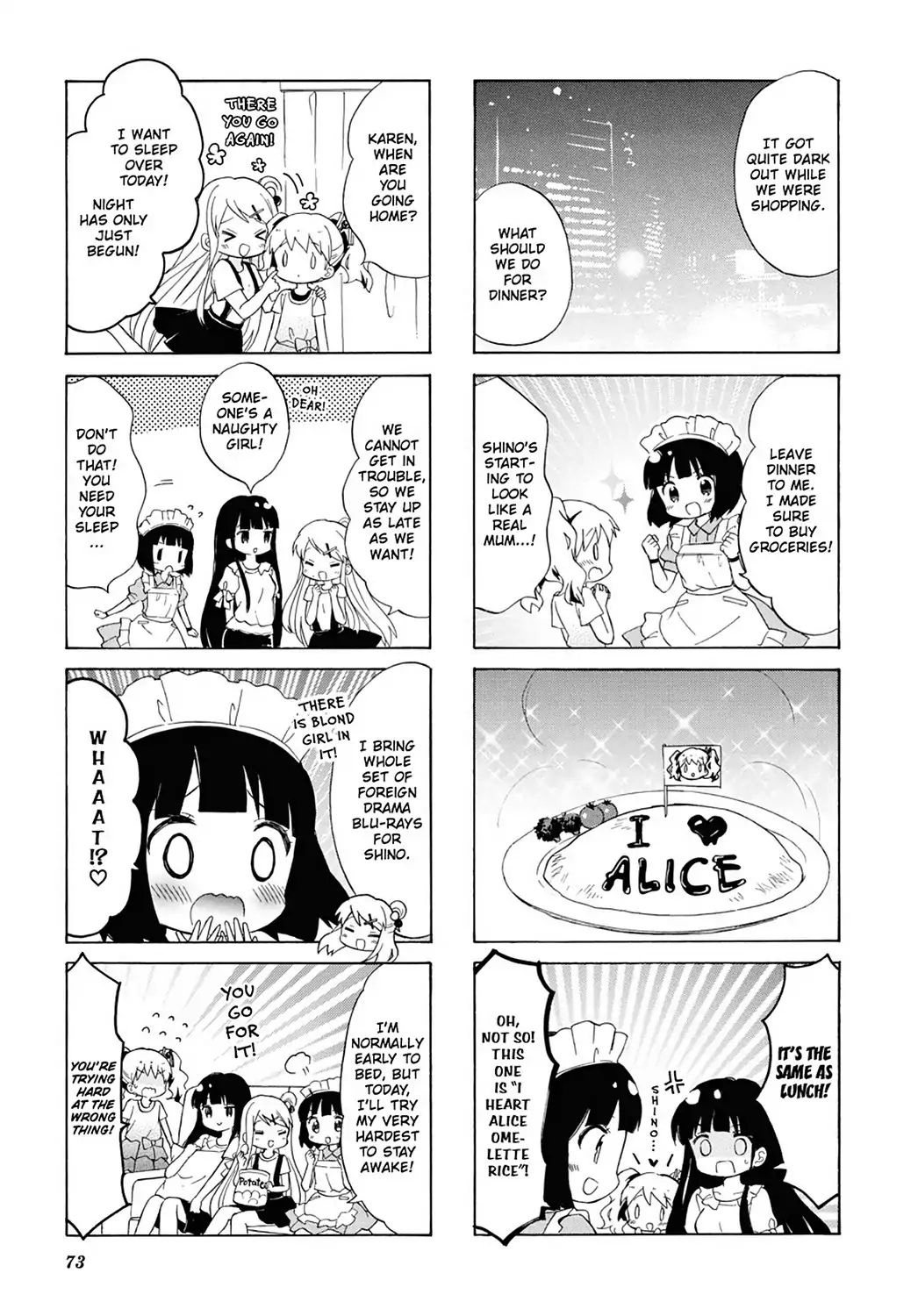 Kiniro Mosaic - Vol.9 Chapter 95