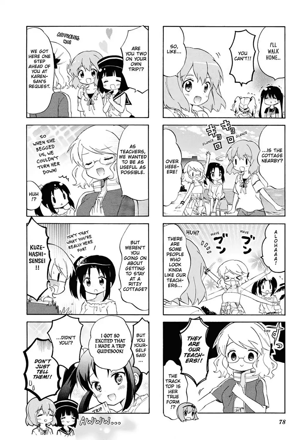 Kiniro Mosaic - Vol.9 Chapter 96