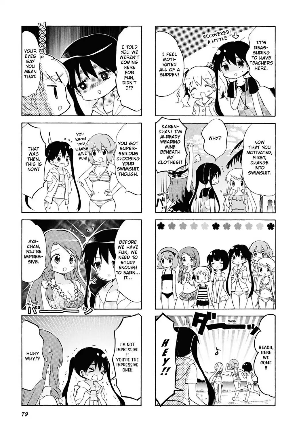 Kiniro Mosaic - Vol.9 Chapter 96