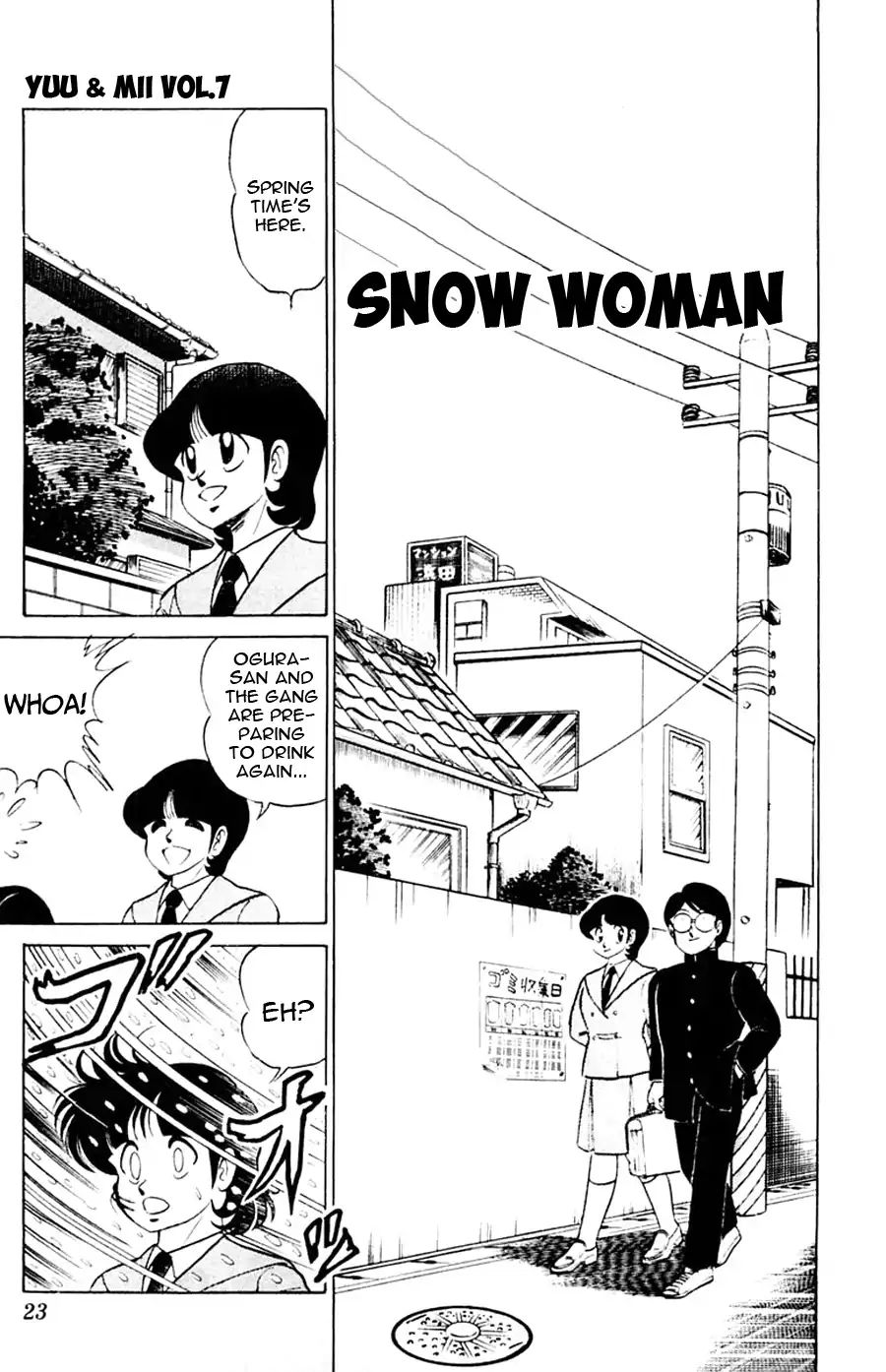 Yuu & Mii - Vol.7 Chaper 38: Snow Woman