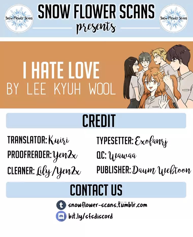 I Hate Love - Chapter 41: [Season 2] A Strange Relationship