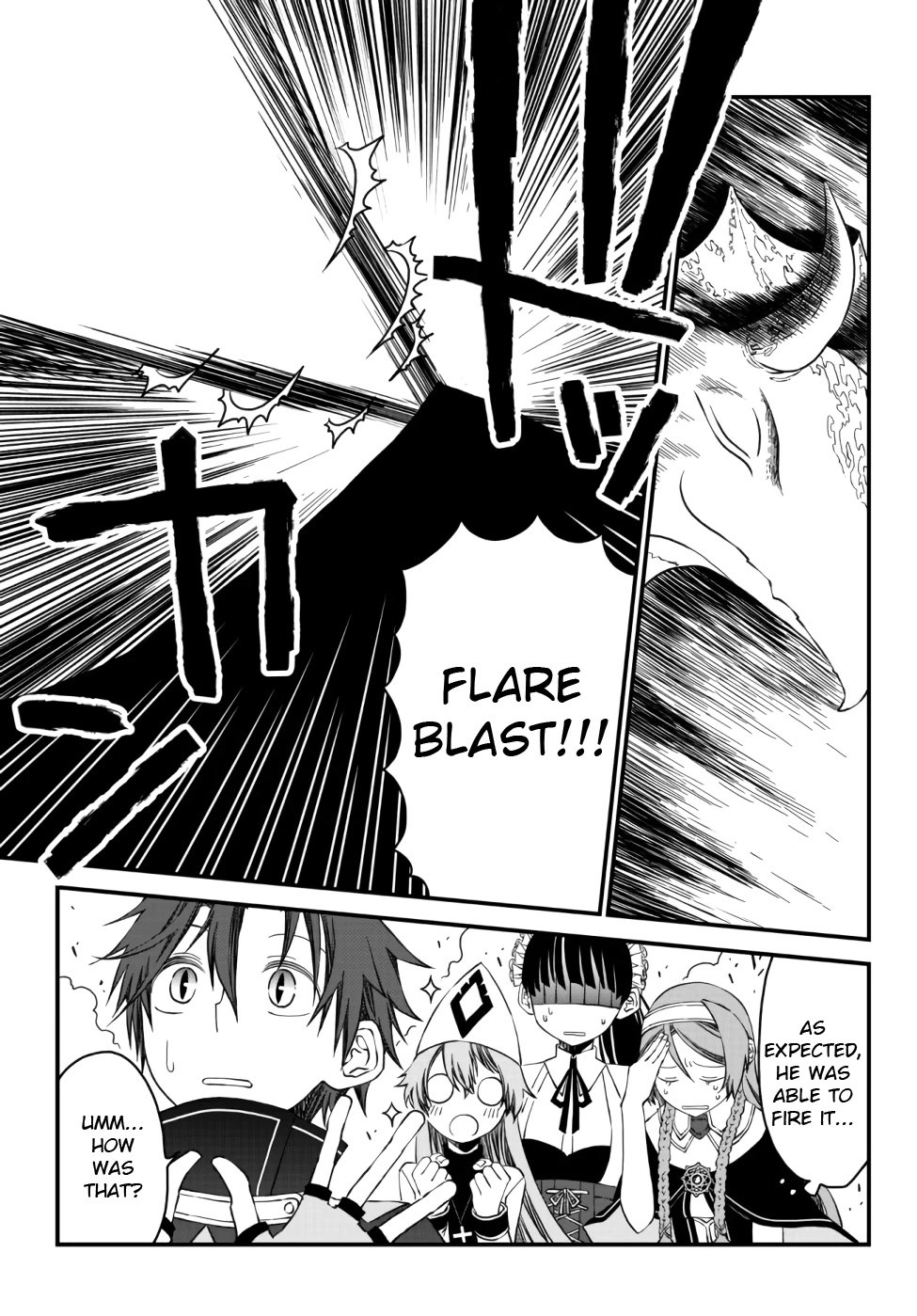 The Banished Sage Who Escaped His Childhood Friend - Chapter 8: Flare Blast!