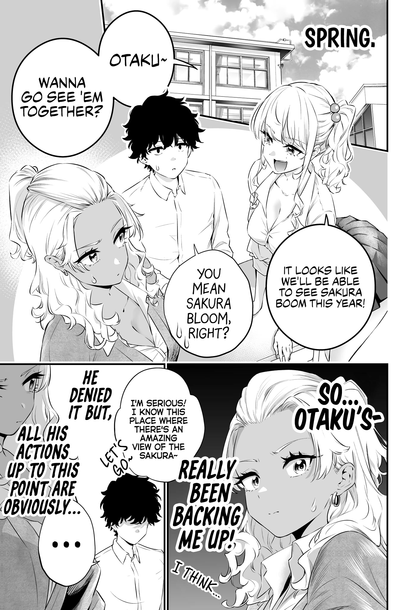 Temptation Of Shiro Gal & Kuro Gal - Chapter 36: Watching Sakura [End]