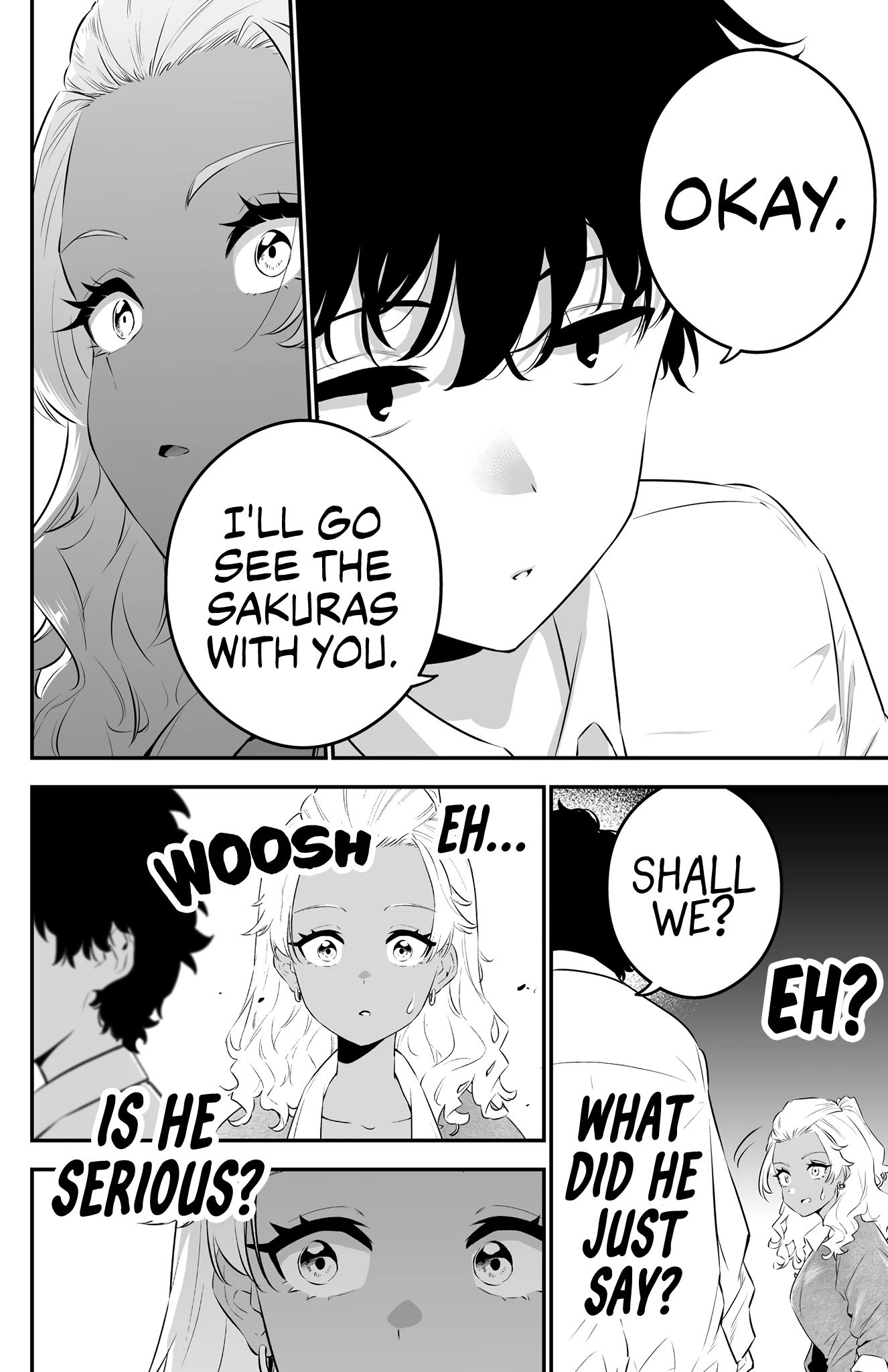 Temptation Of Shiro Gal & Kuro Gal - Chapter 36: Watching Sakura [End]