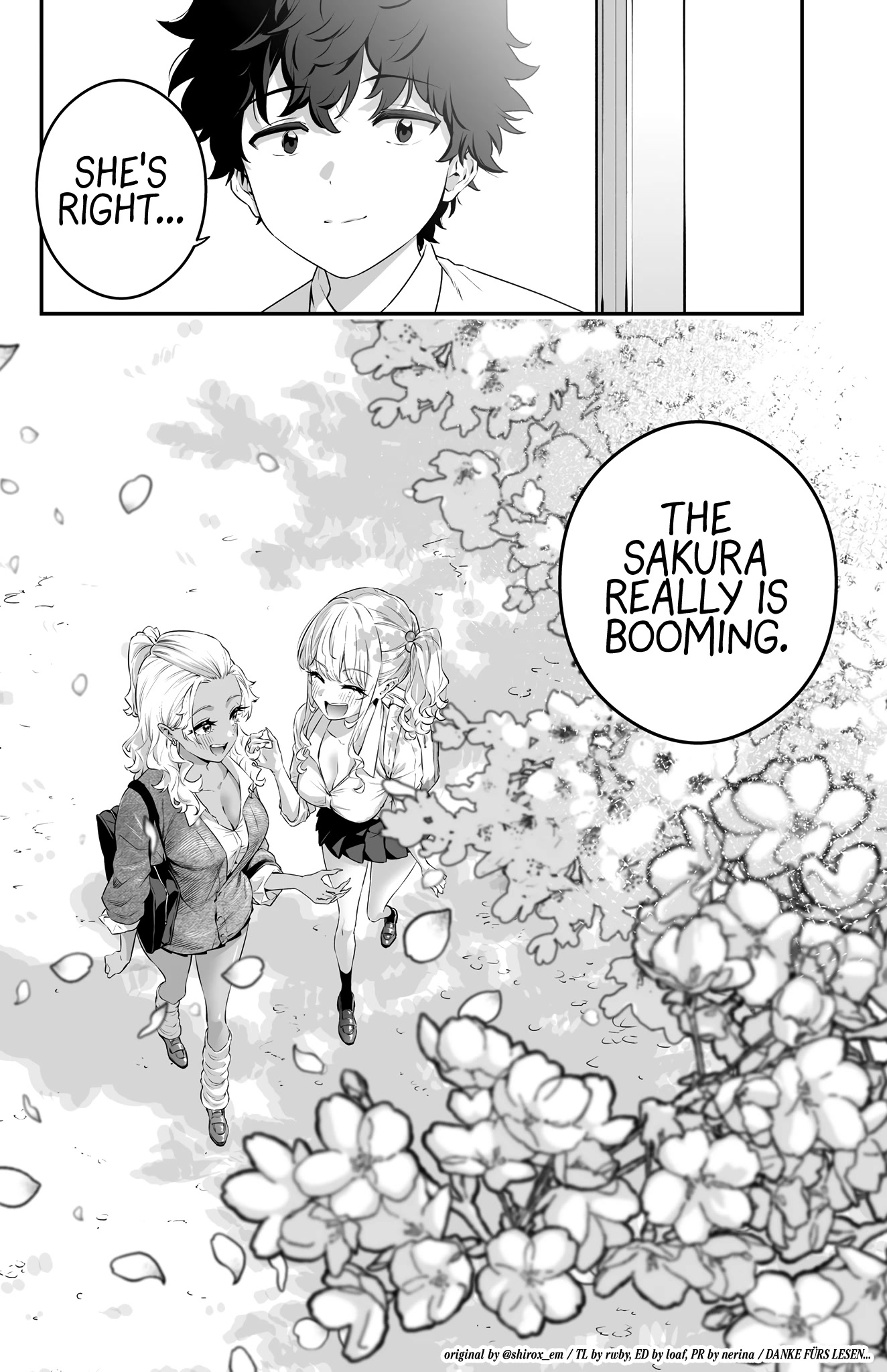 Temptation Of Shiro Gal & Kuro Gal - Chapter 36: Watching Sakura [End]