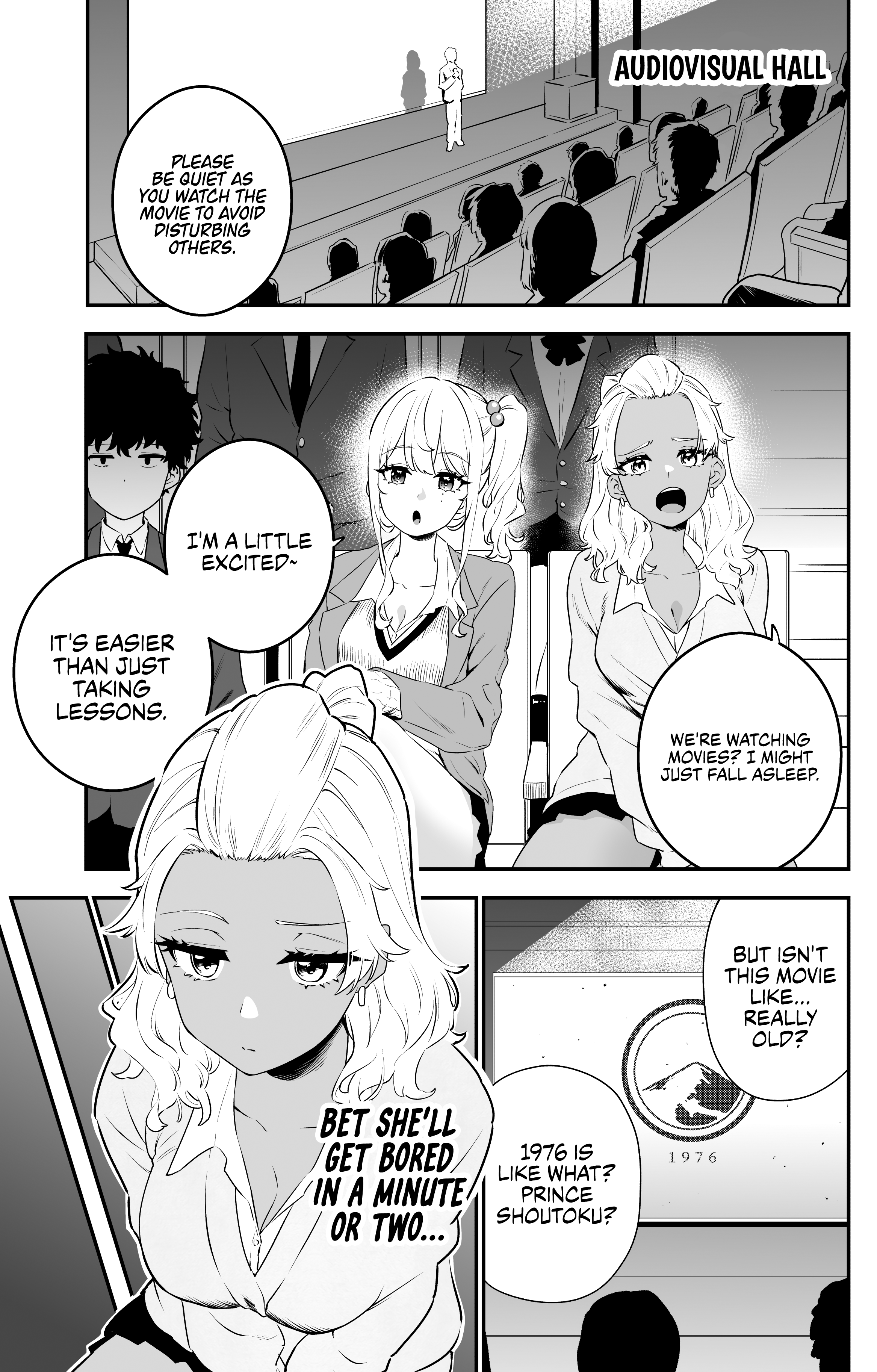 Temptation Of Shiro Gal & Kuro Gal - Chapter 23: Movies