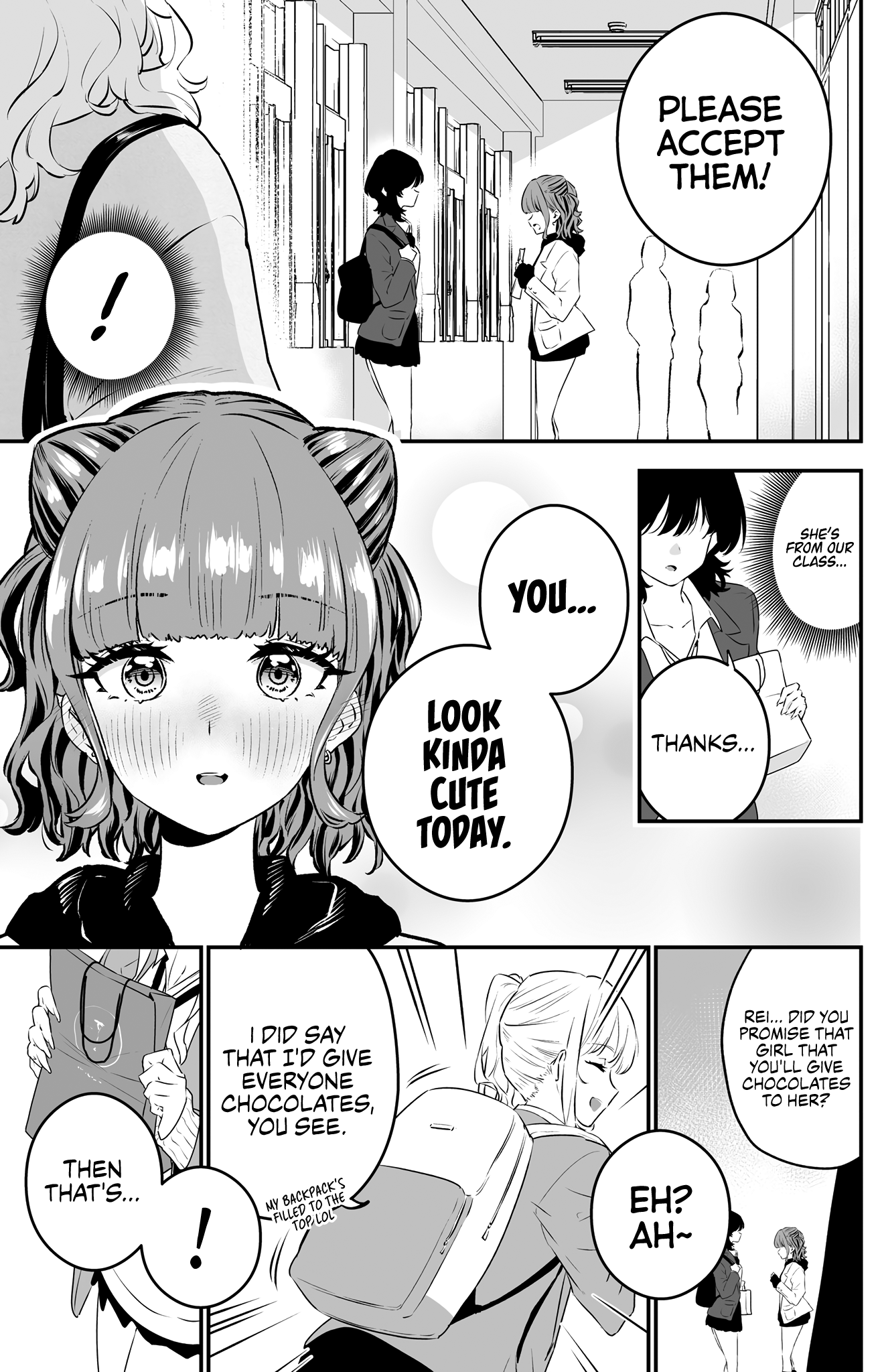 Temptation Of Shiro Gal & Kuro Gal - Chapter 25: Sweet