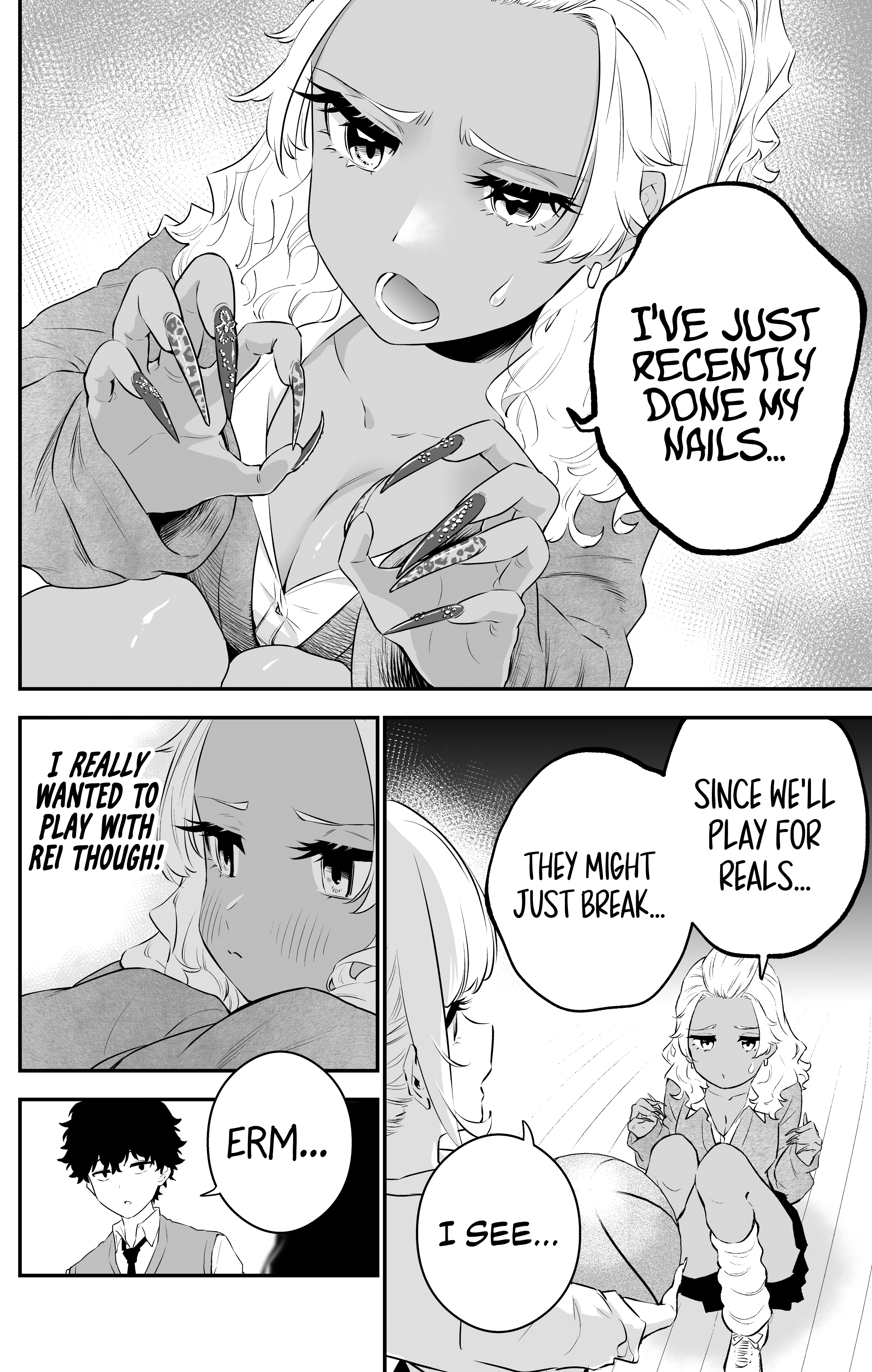 Temptation Of Shiro Gal & Kuro Gal - Chapter 29: Fingers