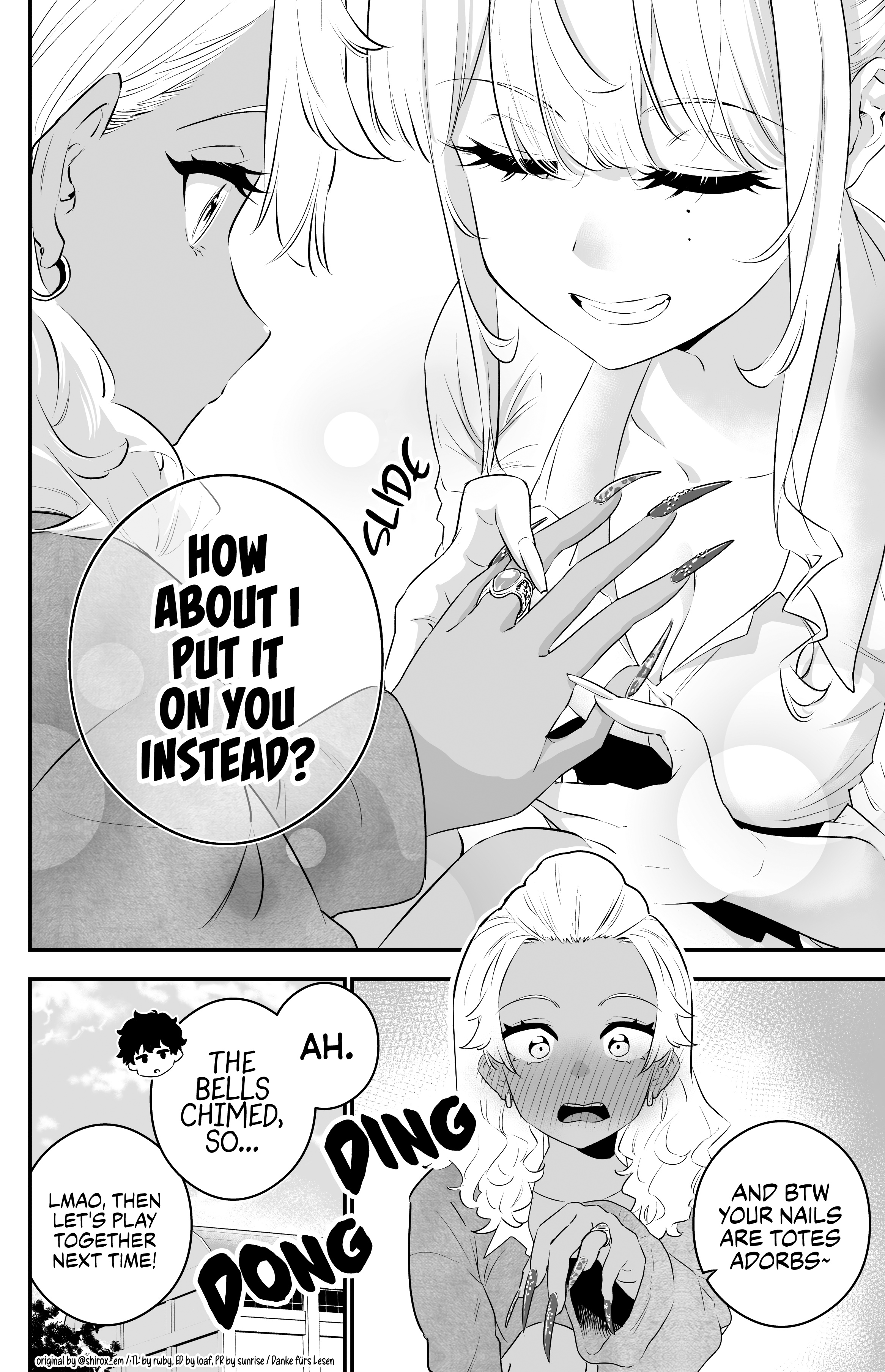 Temptation Of Shiro Gal & Kuro Gal - Chapter 29: Fingers