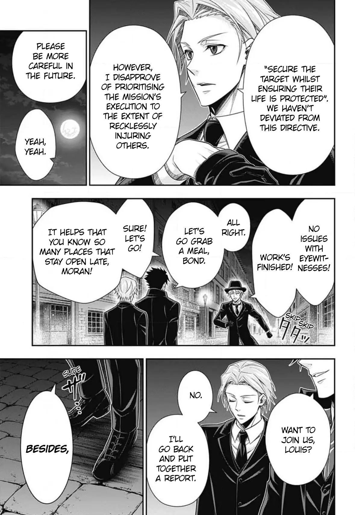 Yukoku No Moriarty - Chapter 77: The Scarlet Footsteps